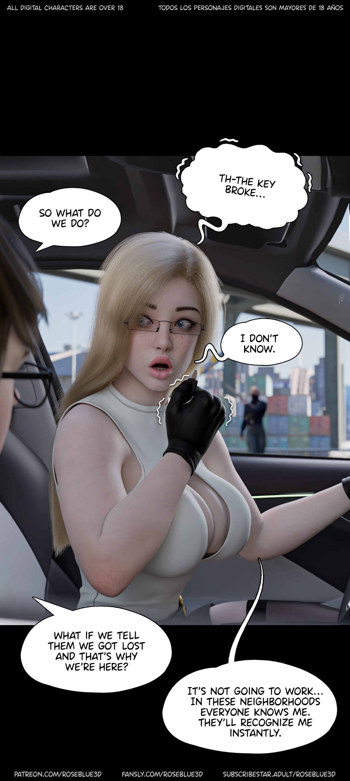 My Neighbor’s Widow [Rose Blue 3D] Chapter 56 - Page 97