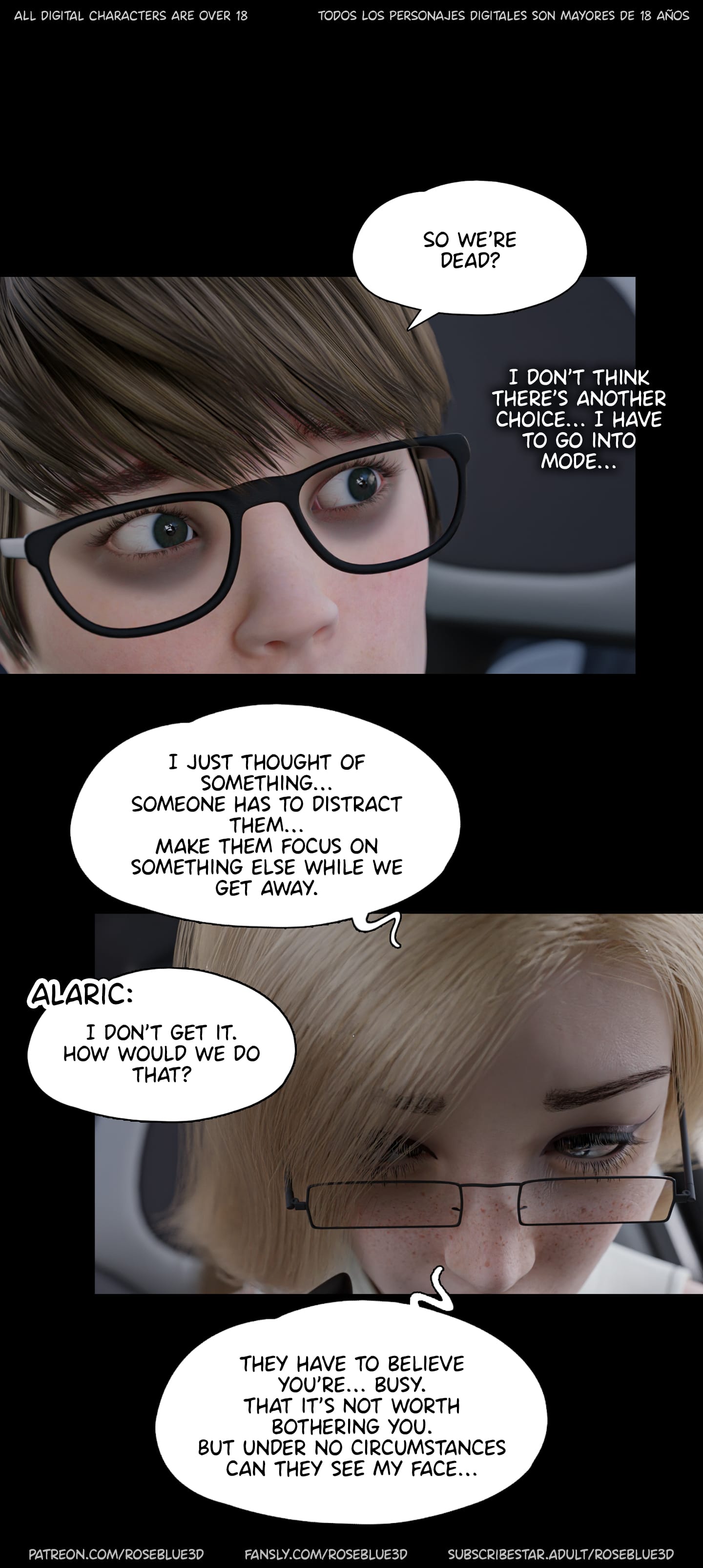 My Neighbor’s Widow [Rose Blue 3D] Chapter 56 - Page 98