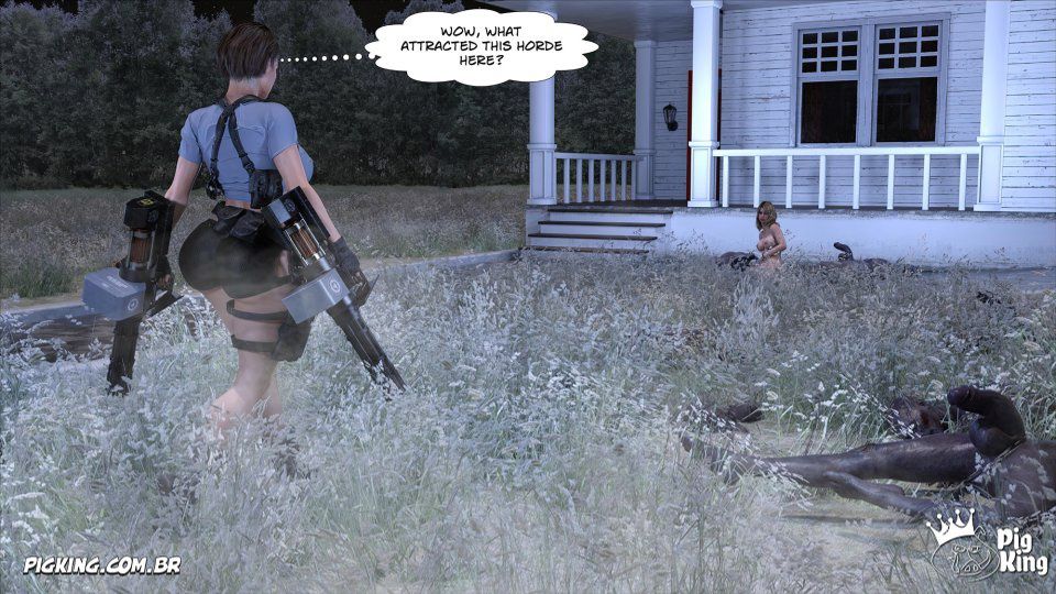 Resident Evil [MegaParodies] Chapter 2 - Page 32