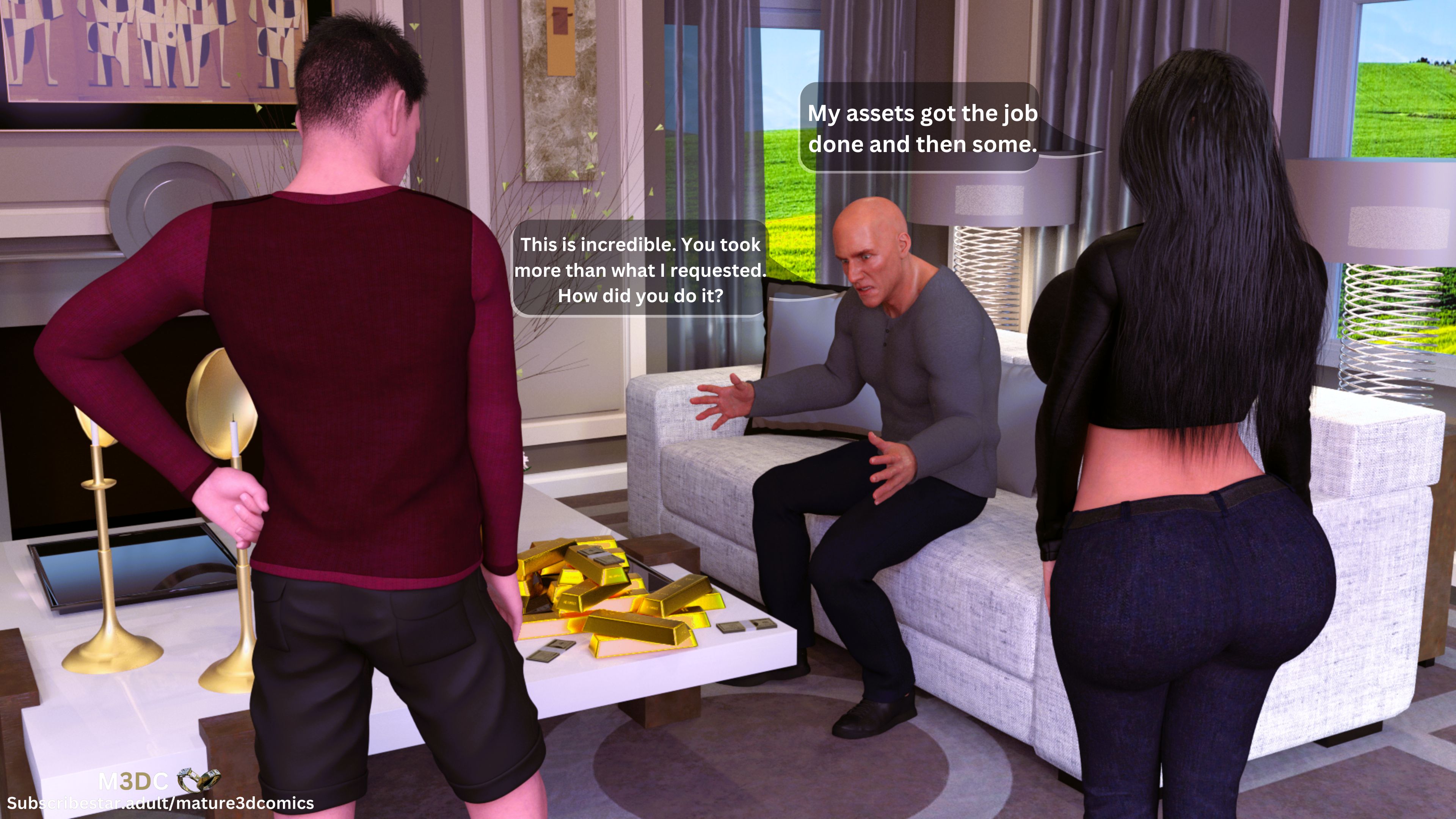 MILF Motivation [Mature3DComics] Chapter 13 - Page 1