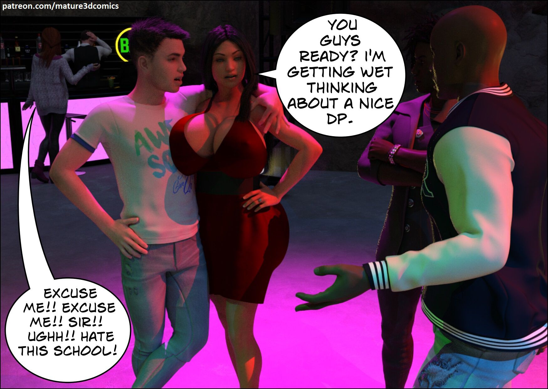 MILF Motivation [Mature3DComics] Chapter 2 - Page 17