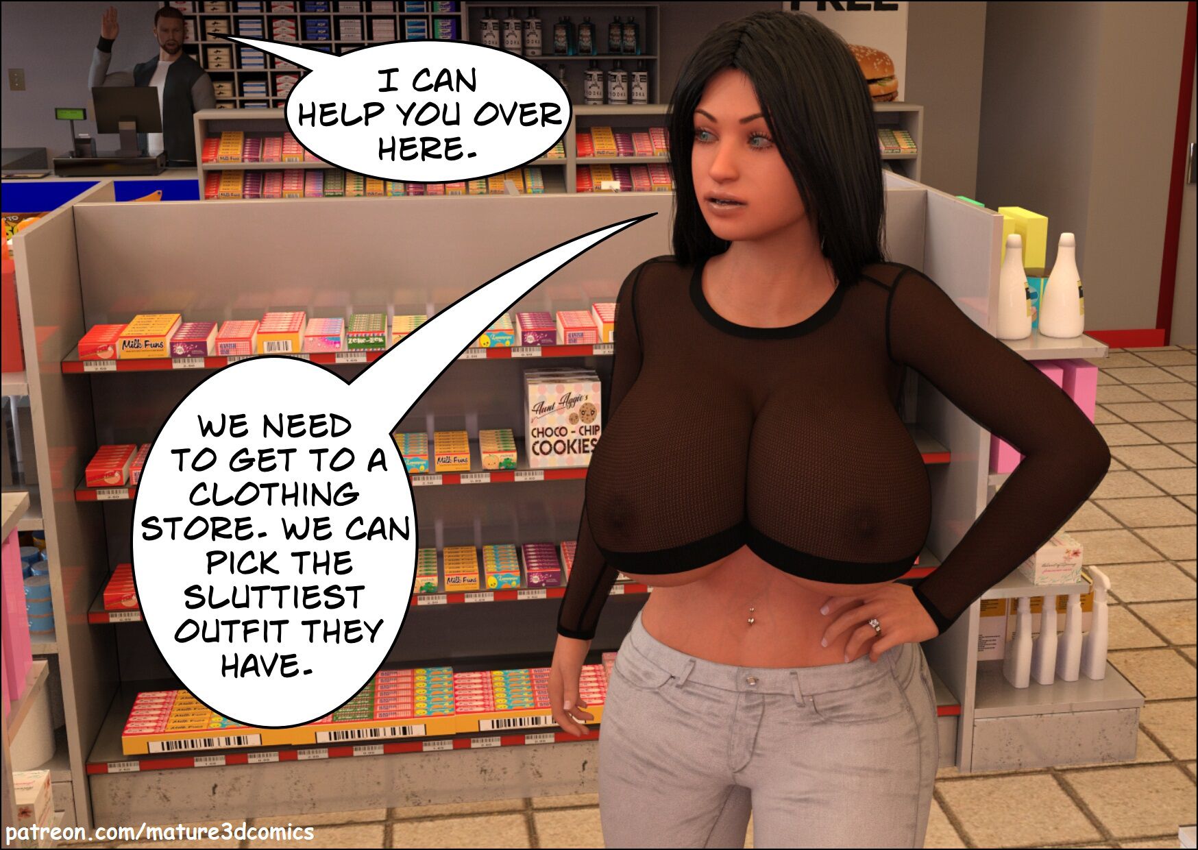 MILF Motivation [Mature3DComics] Chapter 3 - Page 5