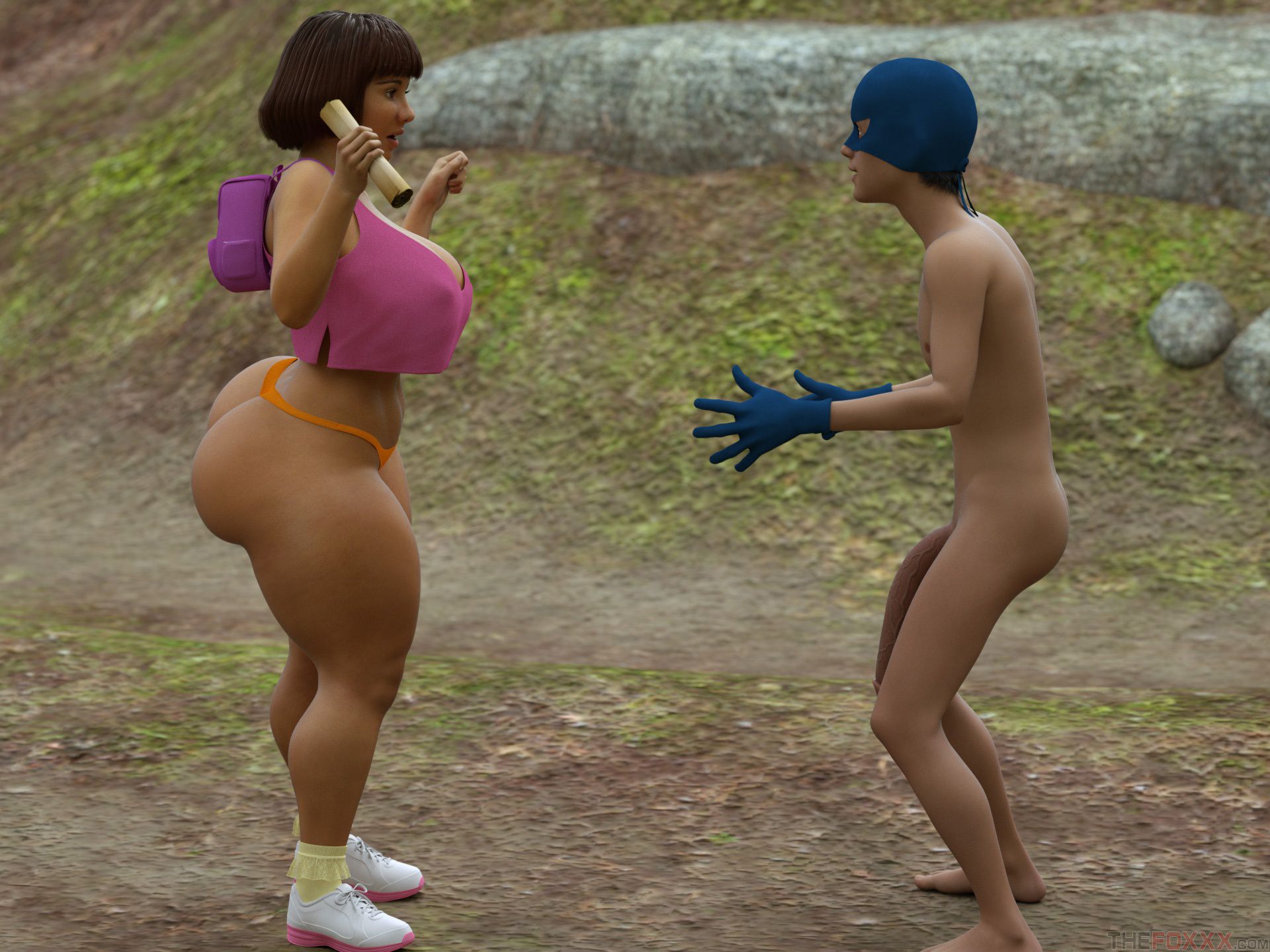 Gloria Cosplay Whora (Dora The Explorer) [The FOXXX] Chapter 1 - Page 11