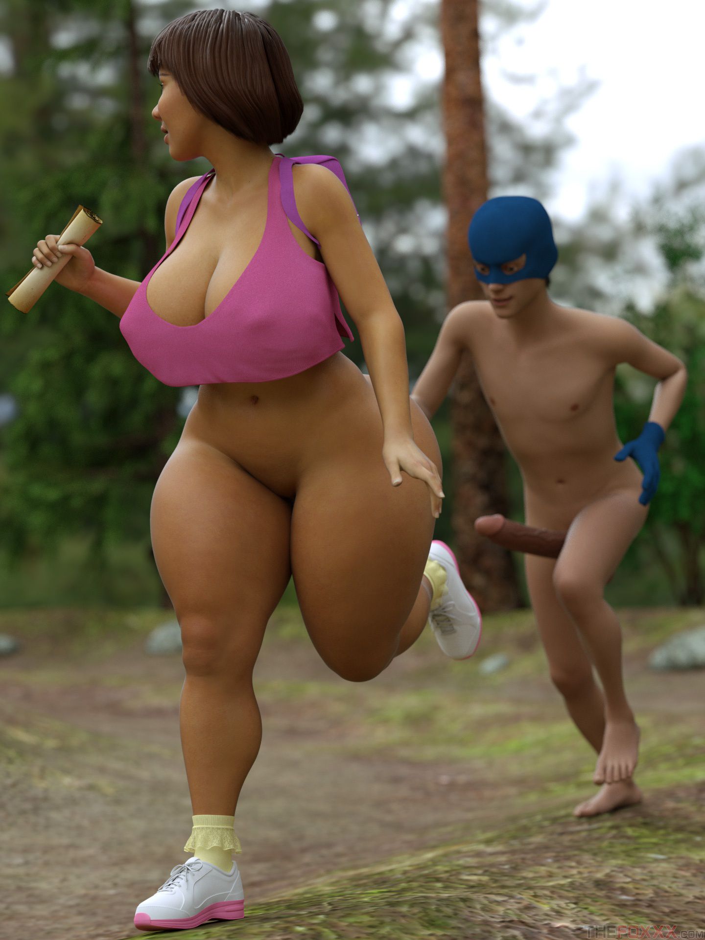 Gloria Cosplay Whora (Dora The Explorer) [The FOXXX] Chapter 1 - Page 27