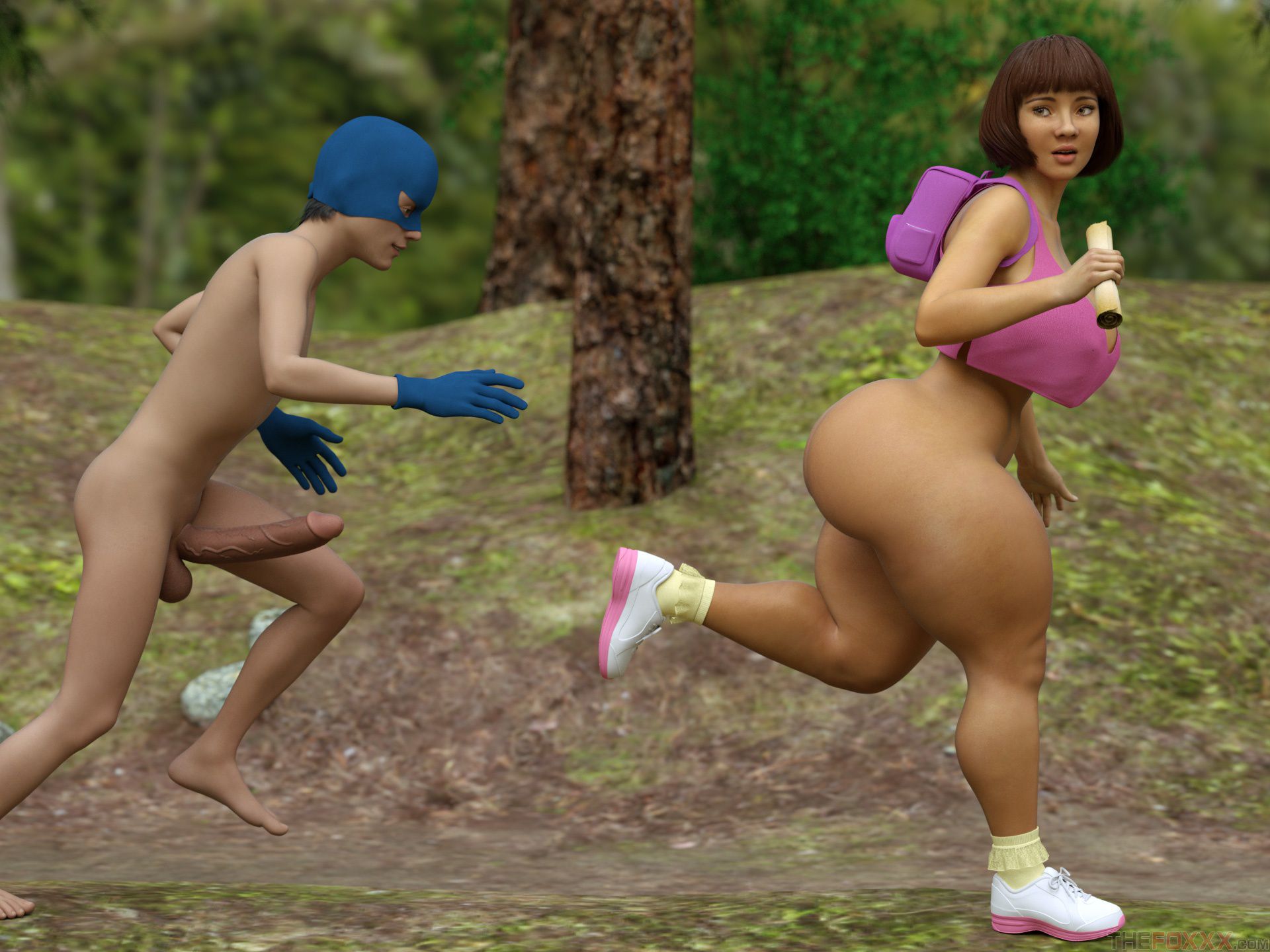 Gloria Cosplay Whora (Dora The Explorer) [The FOXXX] Chapter 1 - Page 29