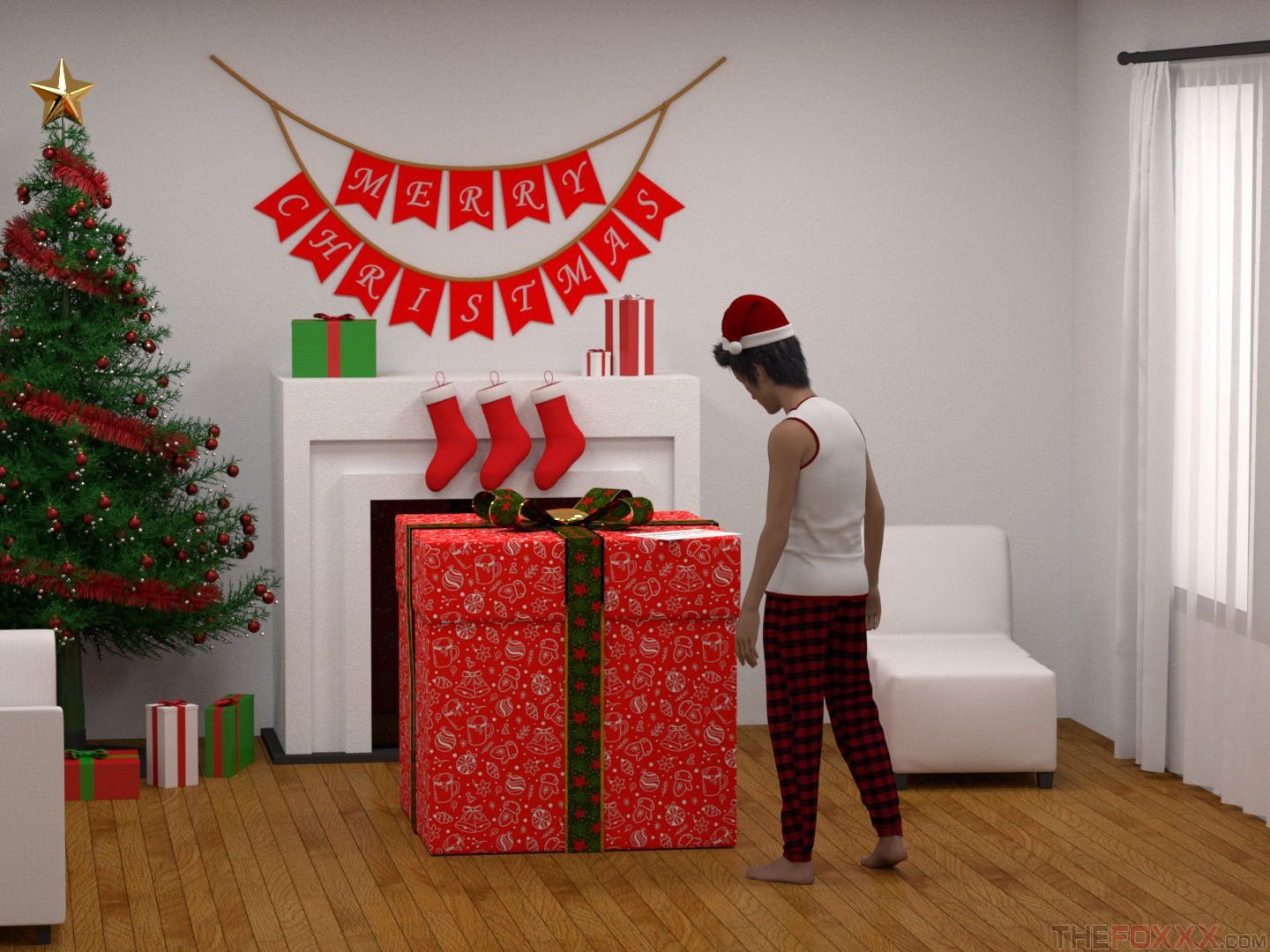 Artworks, Pinups, Other Stuff [The FOXXX] Gloria - Christmas - Page 1