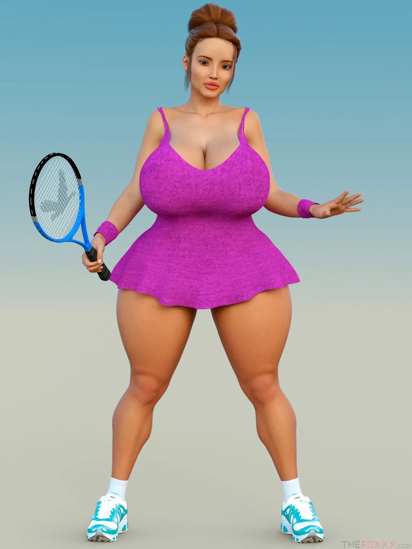 Artworks, Pinups, Other Stuff [The FOXXX] Roxy Tennis Outfit - Page 10