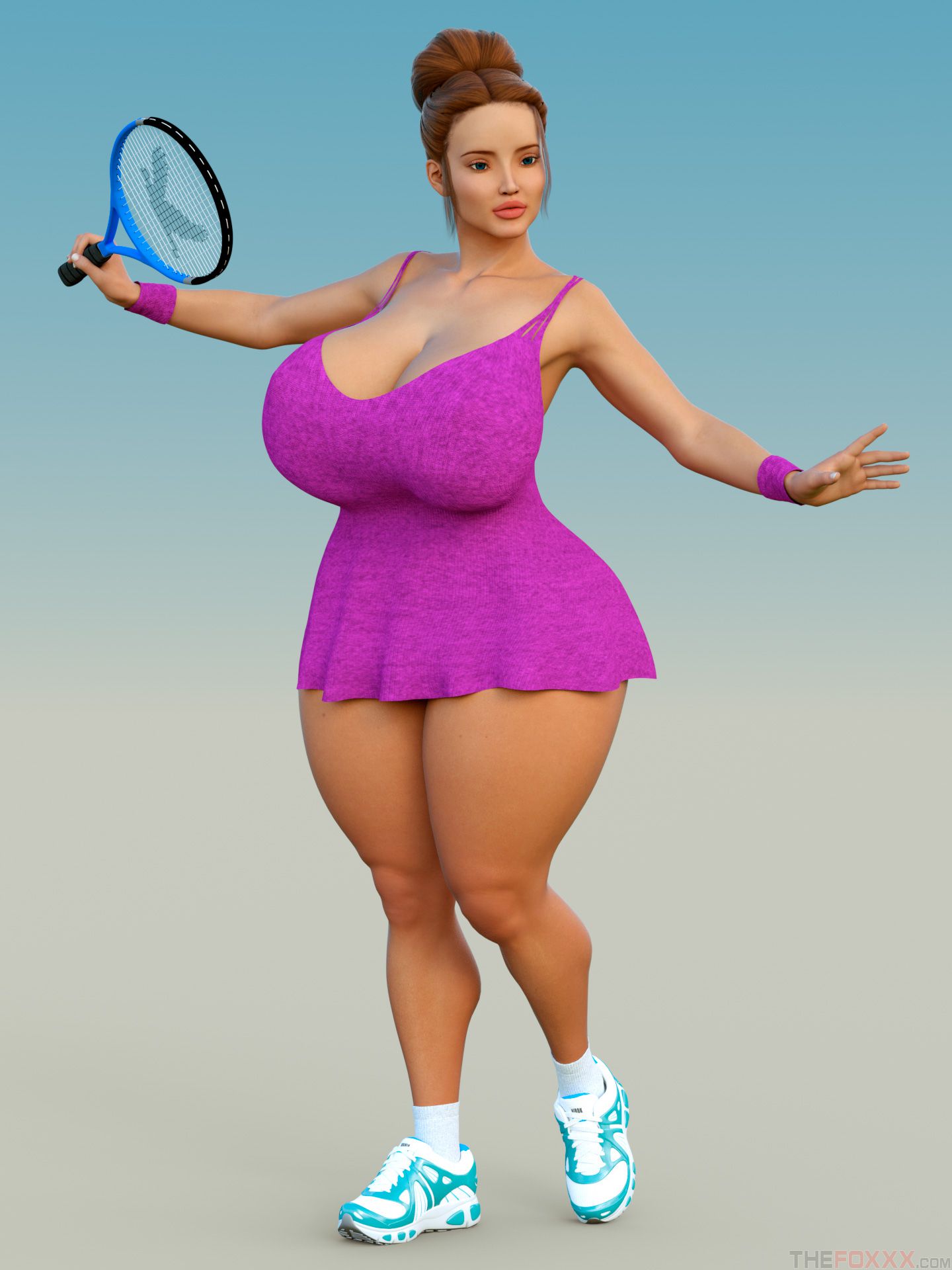 Artworks, Pinups, Other Stuff [The FOXXX] Roxy Tennis Outfit - Page 13