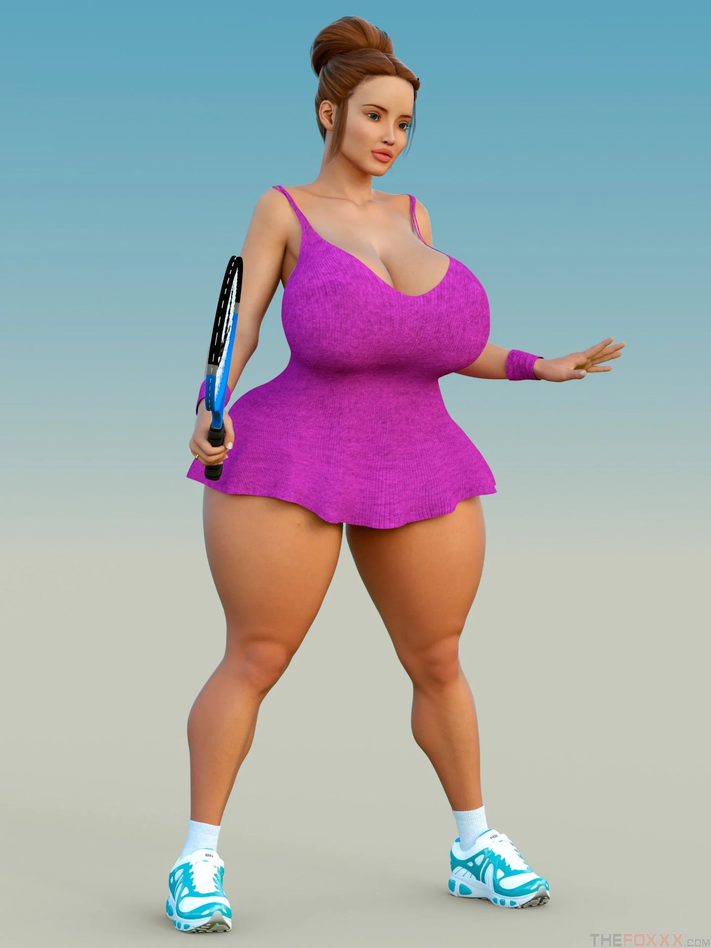 Artworks, Pinups, Other Stuff [The FOXXX] Roxy Tennis Outfit - Page 7