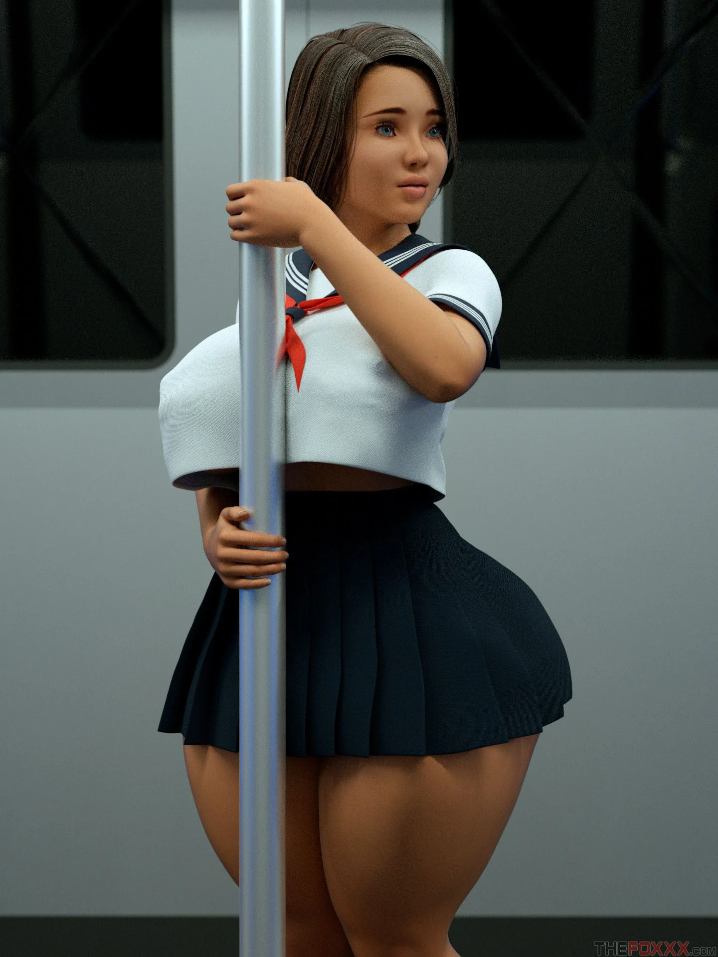 Artworks, Pinups, Other Stuff [The FOXXX] Yumi And Carlos On Metro - Page 2