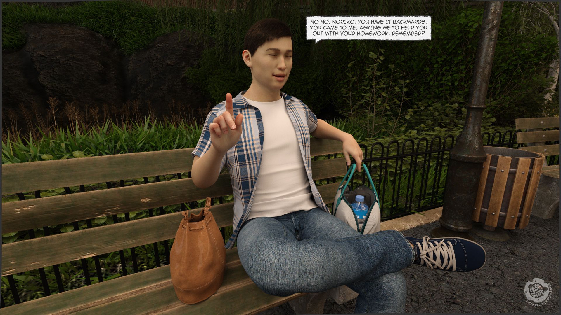 A Friend In Heat [Crispy Cheese] Chapter 2 - Page 8