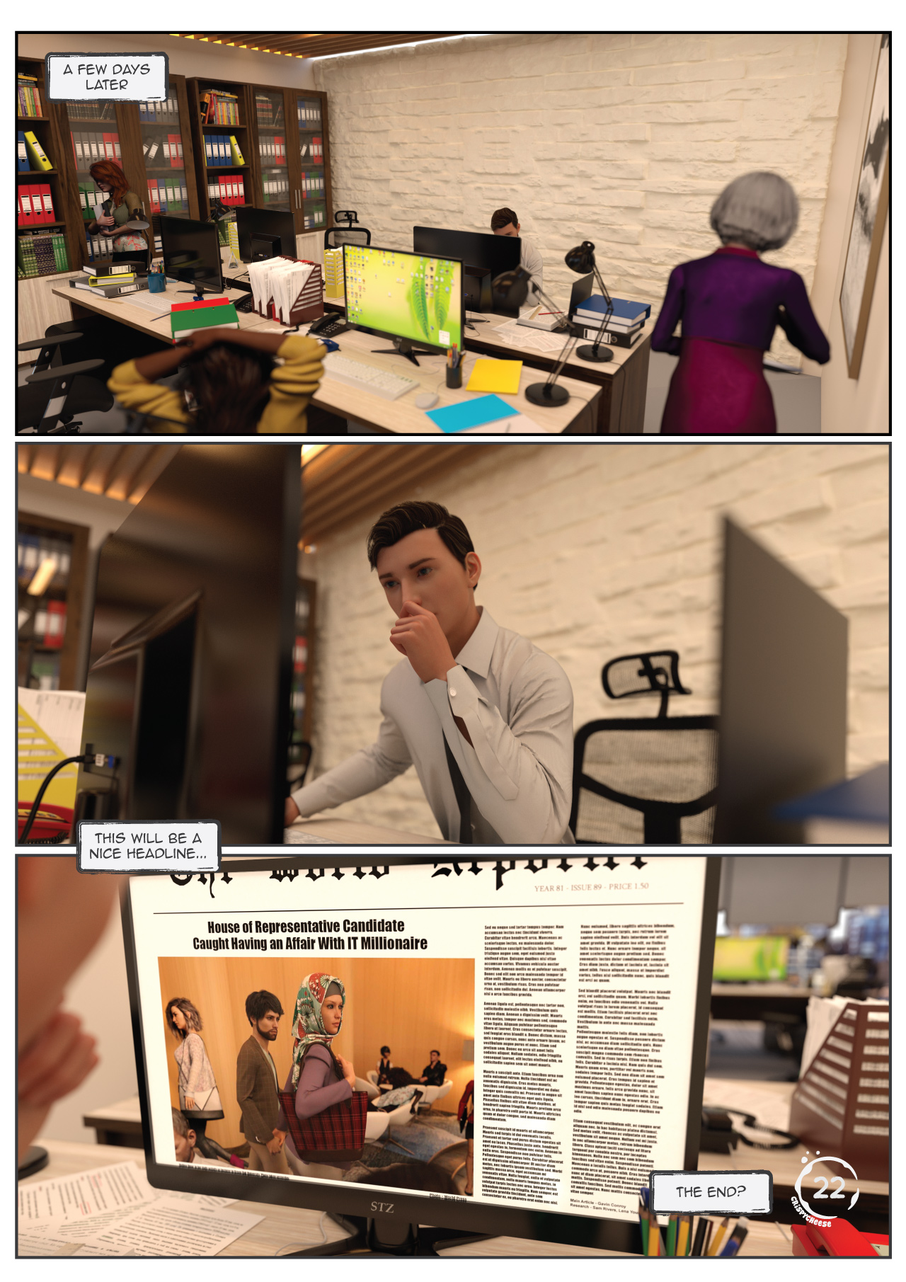 Indecent Contract [Crispy Cheese] Chapter 1 - Page 23