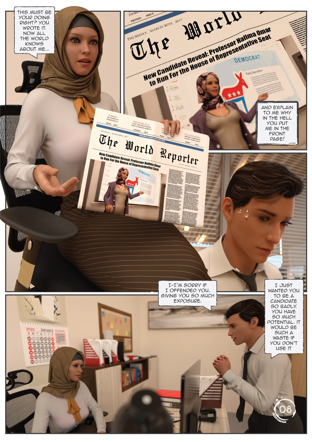 Indecent Contract [Crispy Cheese] Chapter 1 - Page 9