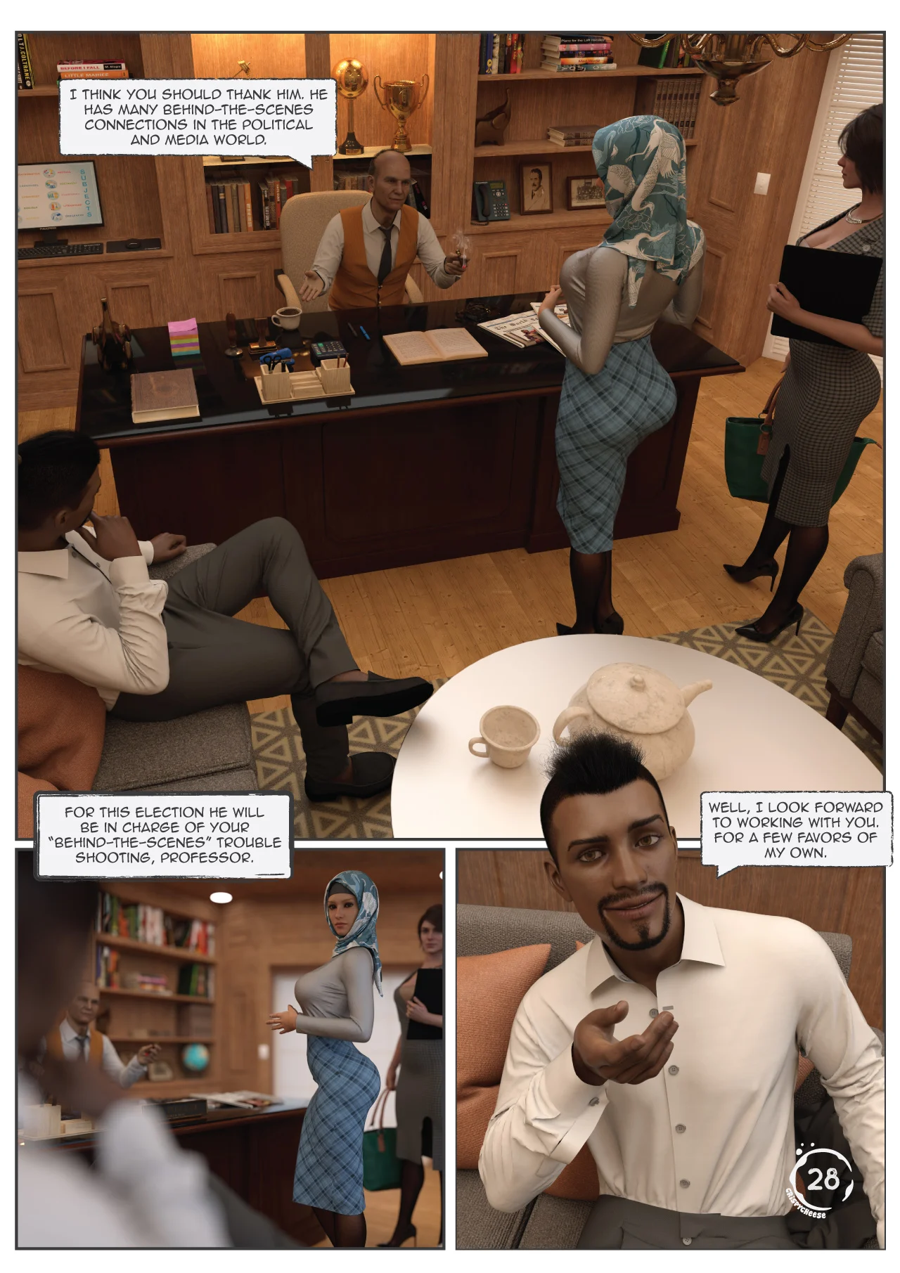 Indecent Contract [Crispy Cheese] Chapter 2 - Page 7