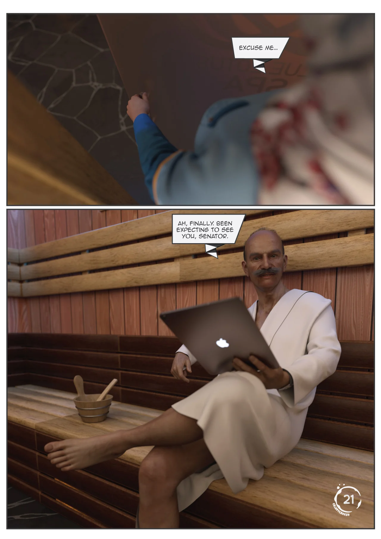 Indecent Contract [Crispy Cheese] Chapter 5 - Page 22