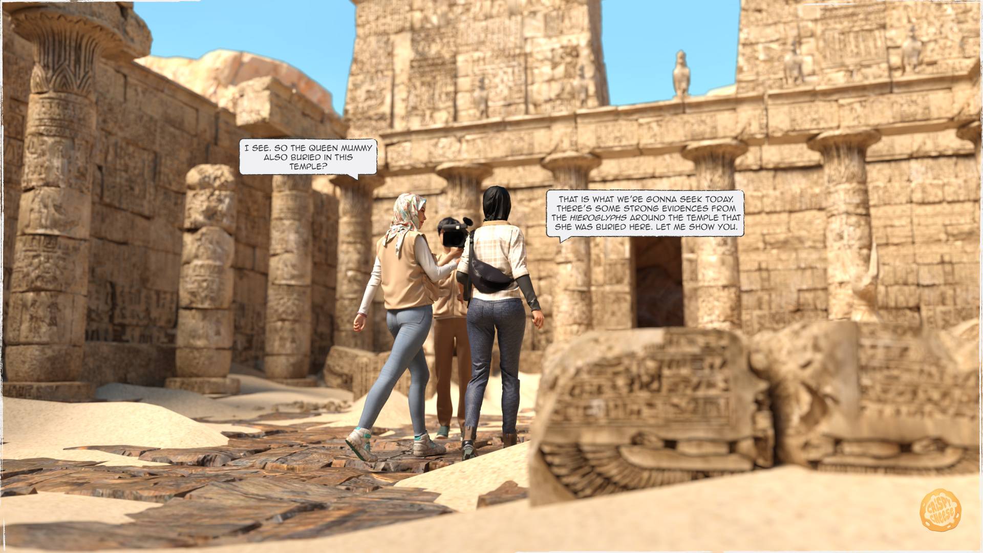 Wayfarer’s Log – The Lost Queen [Crispy Cheese] Chapter 1 - Page 32