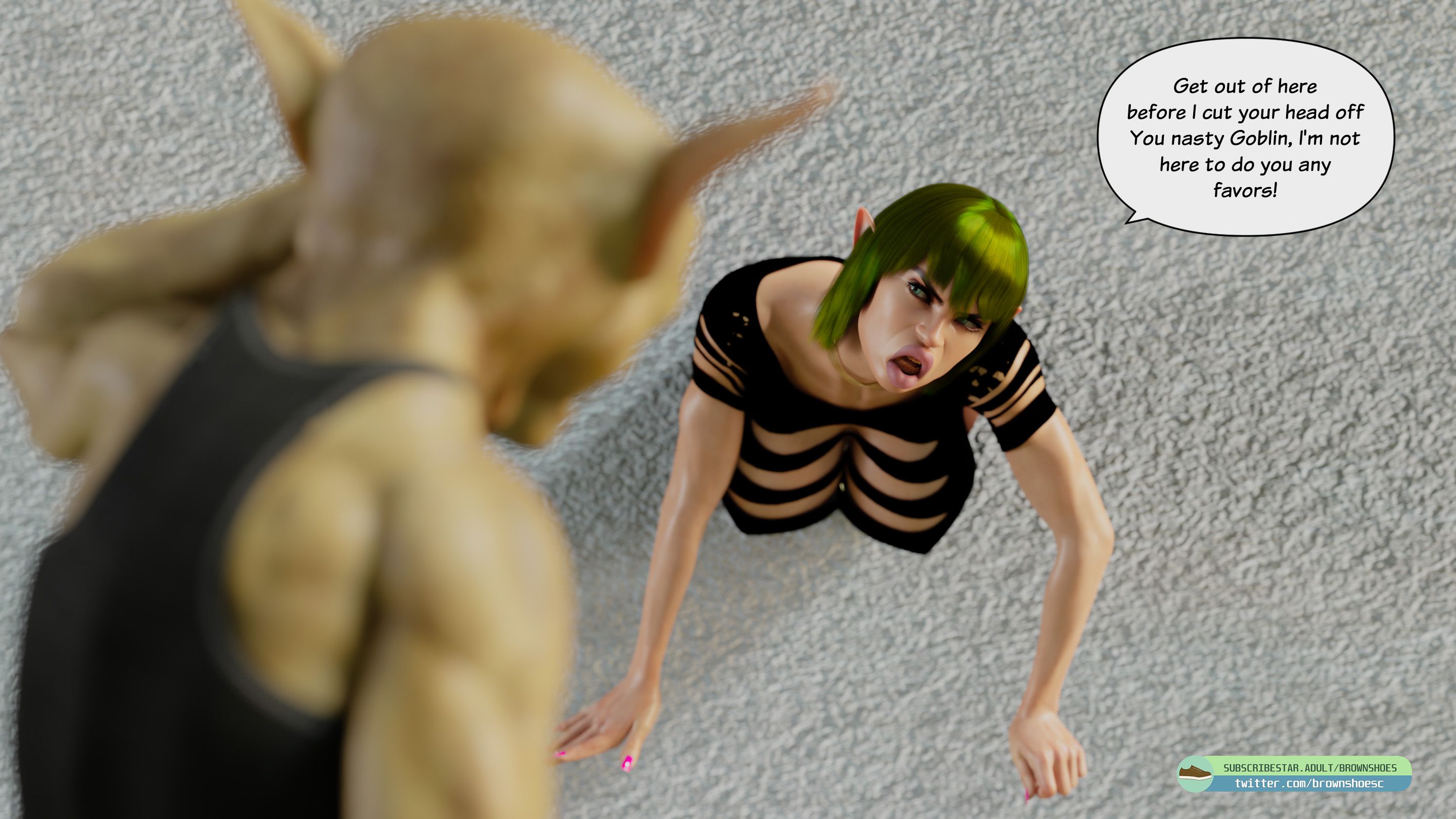 The Fall Of The Elf Queen [Brown Shoes] Chapter 3 - Page 36