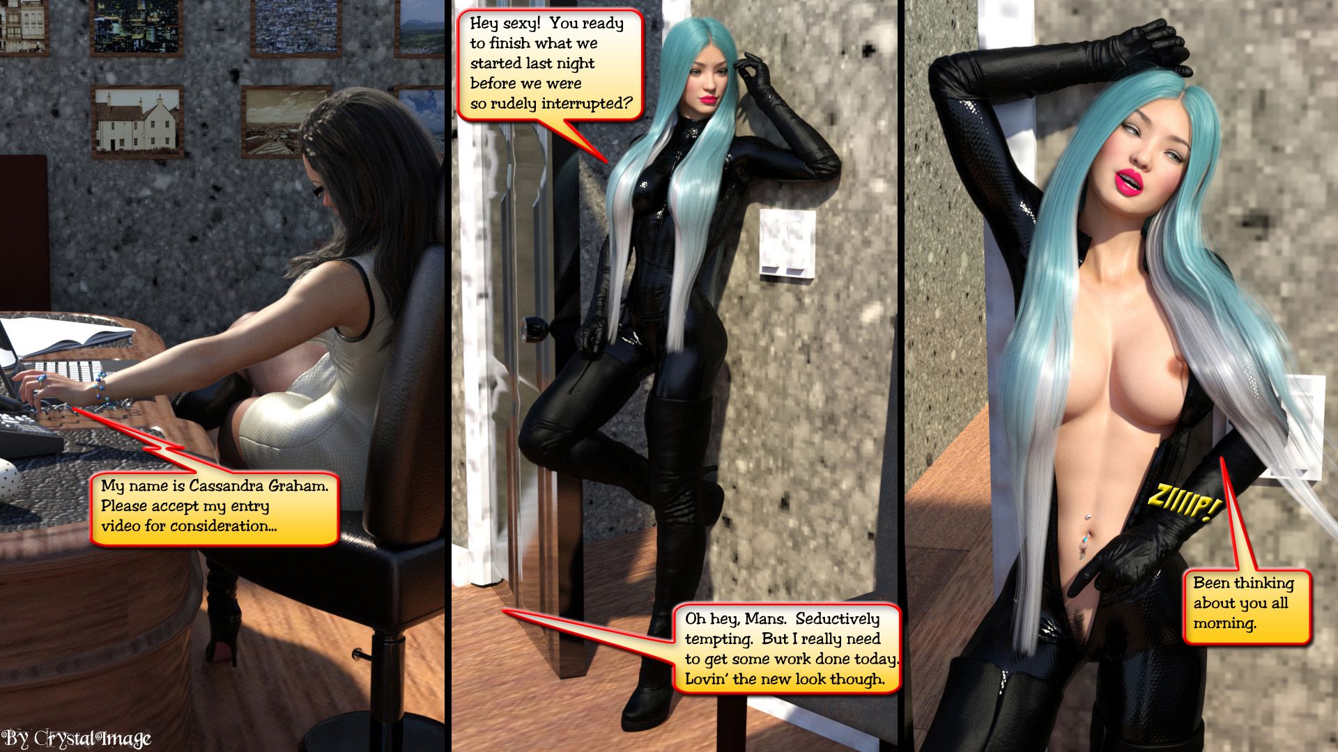 Classic Silke [Crystal Image] Double The Fun! - Chapter 3 - Page 8