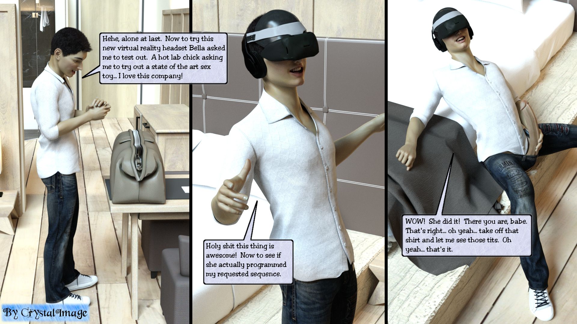 Classic Silke [Crystal Image] Virtual Desires - Chapter 5 - Page 4