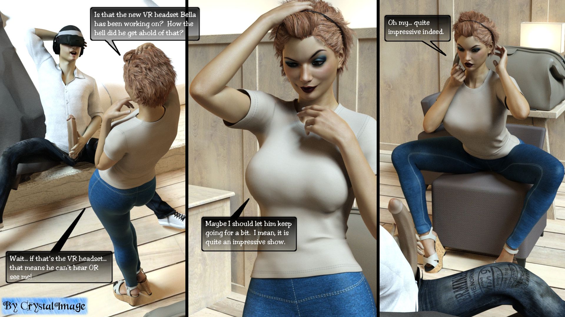 Classic Silke [Crystal Image] Virtual Desires - Chapter 5 - Page 7