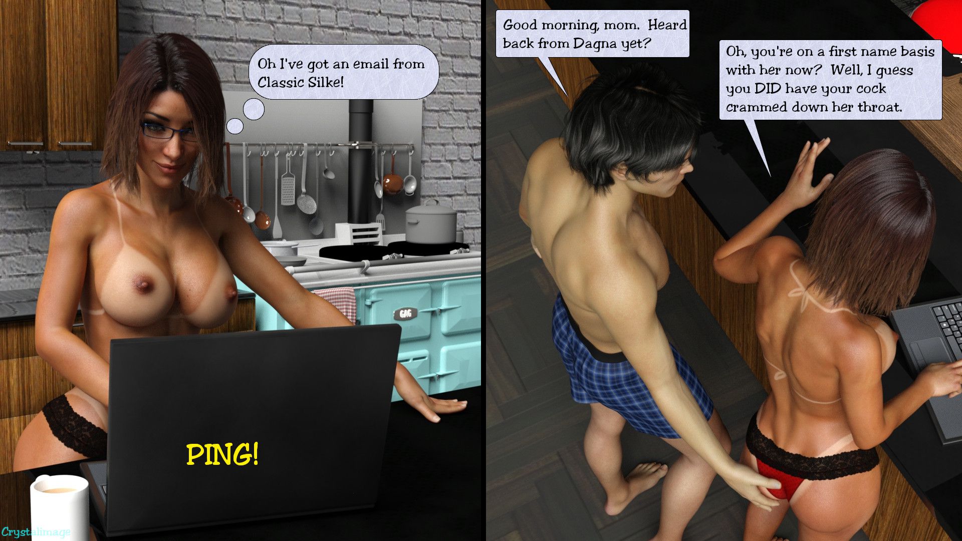 Classic Silke [Crystal Image] Breaking And Entering - Chapter 9 - Page 7