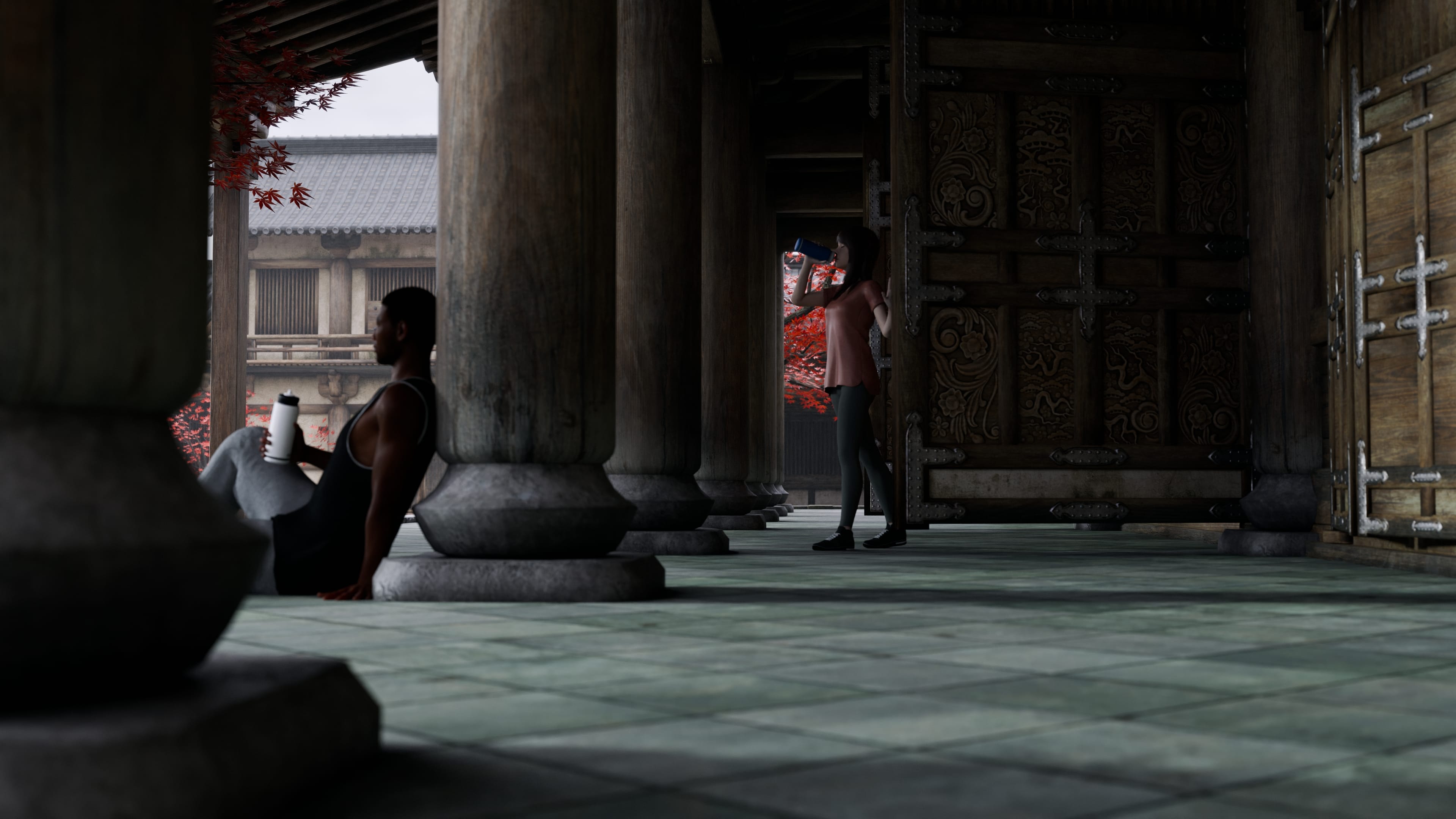 Chun-Li (Street Fighter) [PervertMuffinMajima] Chun-Li's Favorite Student 3 - Textless - Chapter 7 - Page 206