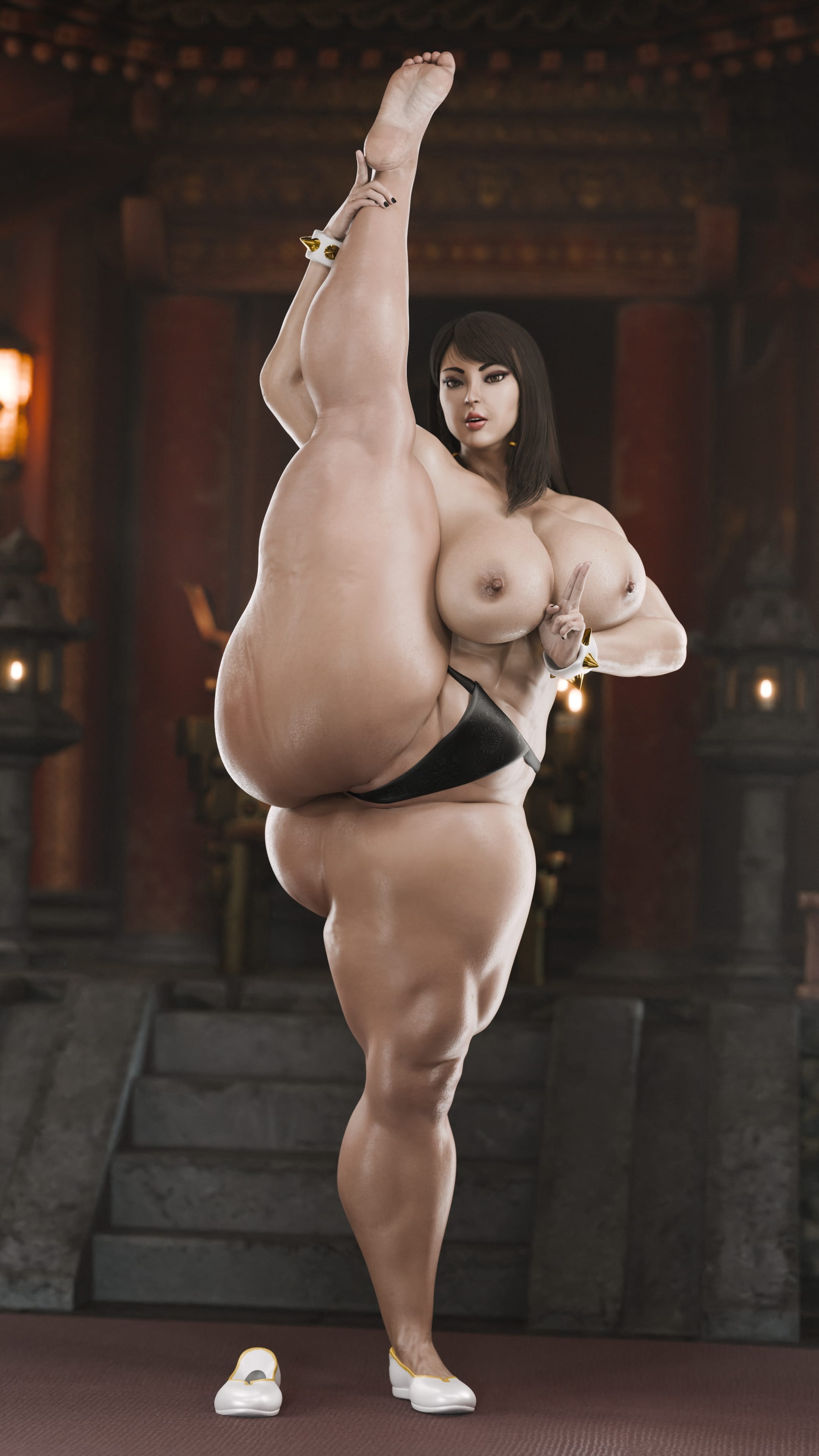 Chun-Li (Street Fighter) [PervertMuffinMajima] Chun-Li's Favorite Student 3 - Textless - Chapter 7 - Page 218