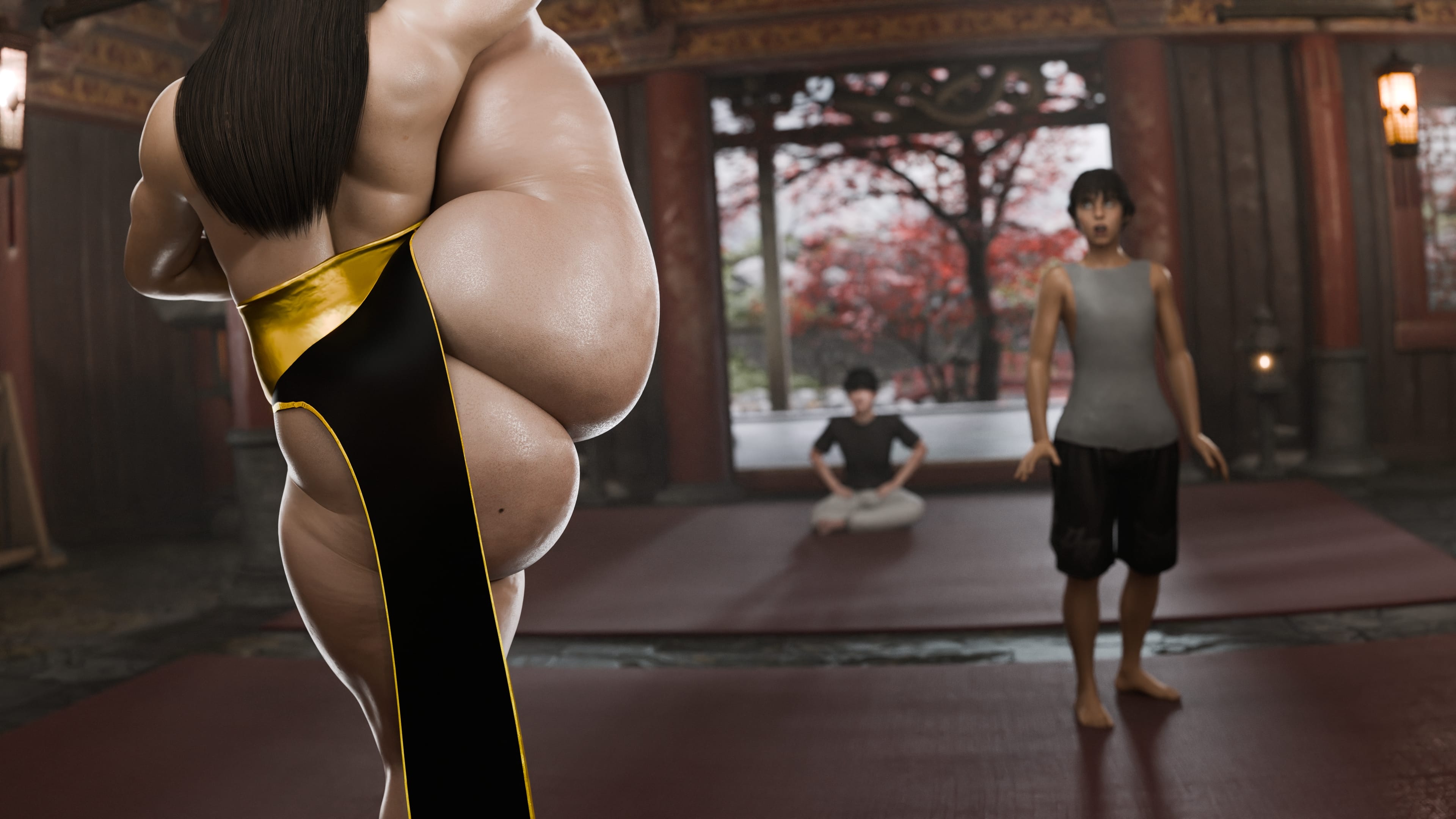 Chun-Li (Street Fighter) [PervertMuffinMajima] Chun-Li's Favorite Student 3 - Textless - Chapter 7 - Page 223