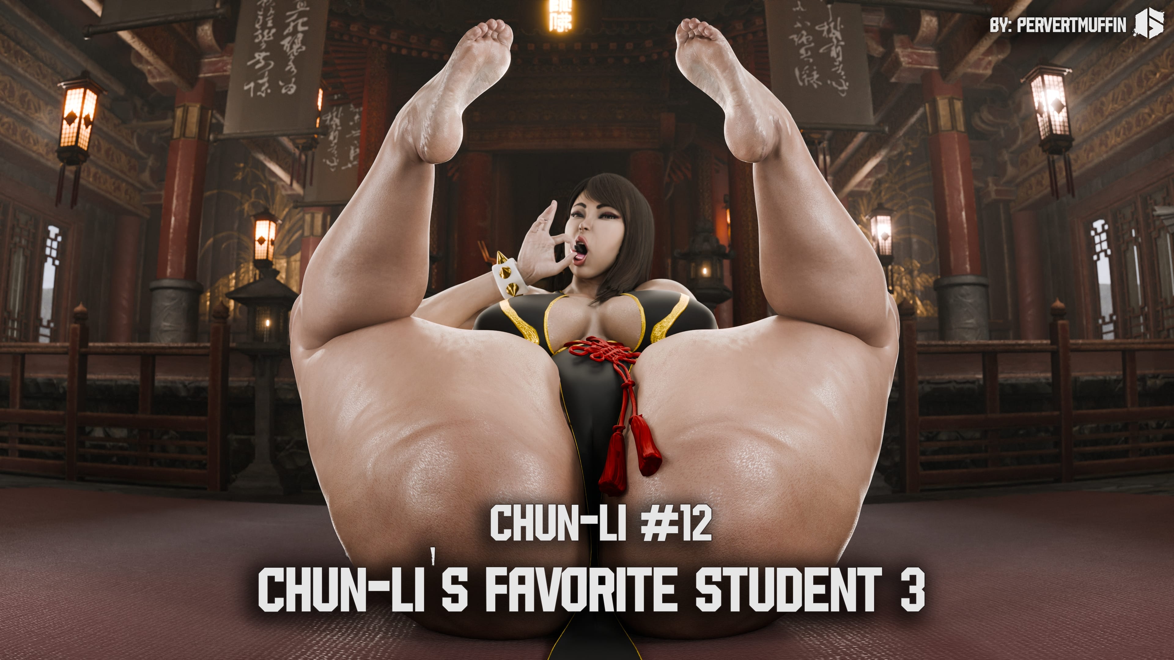 Chun-Li (Street Fighter) [PervertMuffinMajima] Chun-Li's Favorite Student 3 - Chapter 7 - Page 1