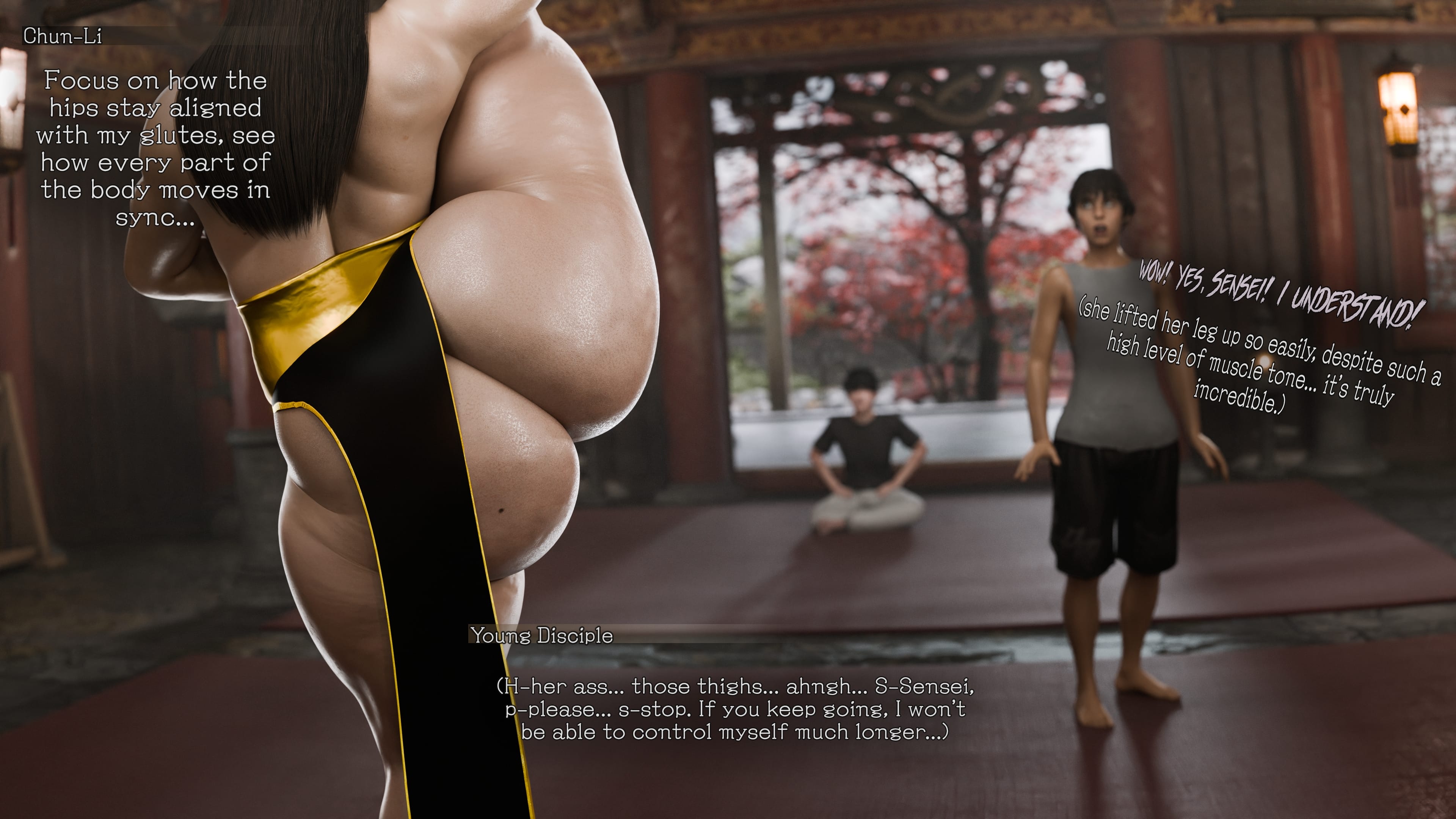 Chun-Li (Street Fighter) [PervertMuffinMajima] Chun-Li's Favorite Student 3 - Chapter 7 - Page 33