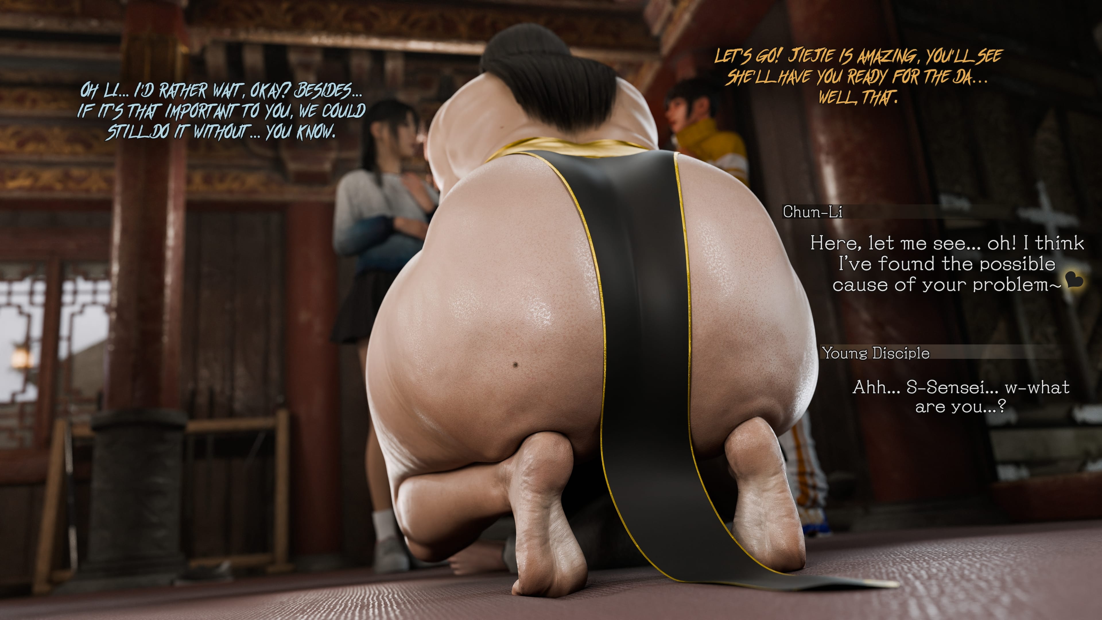 Chun-Li (Street Fighter) [PervertMuffinMajima] Chun-Li's Favorite Student 3 - Chapter 7 - Page 58