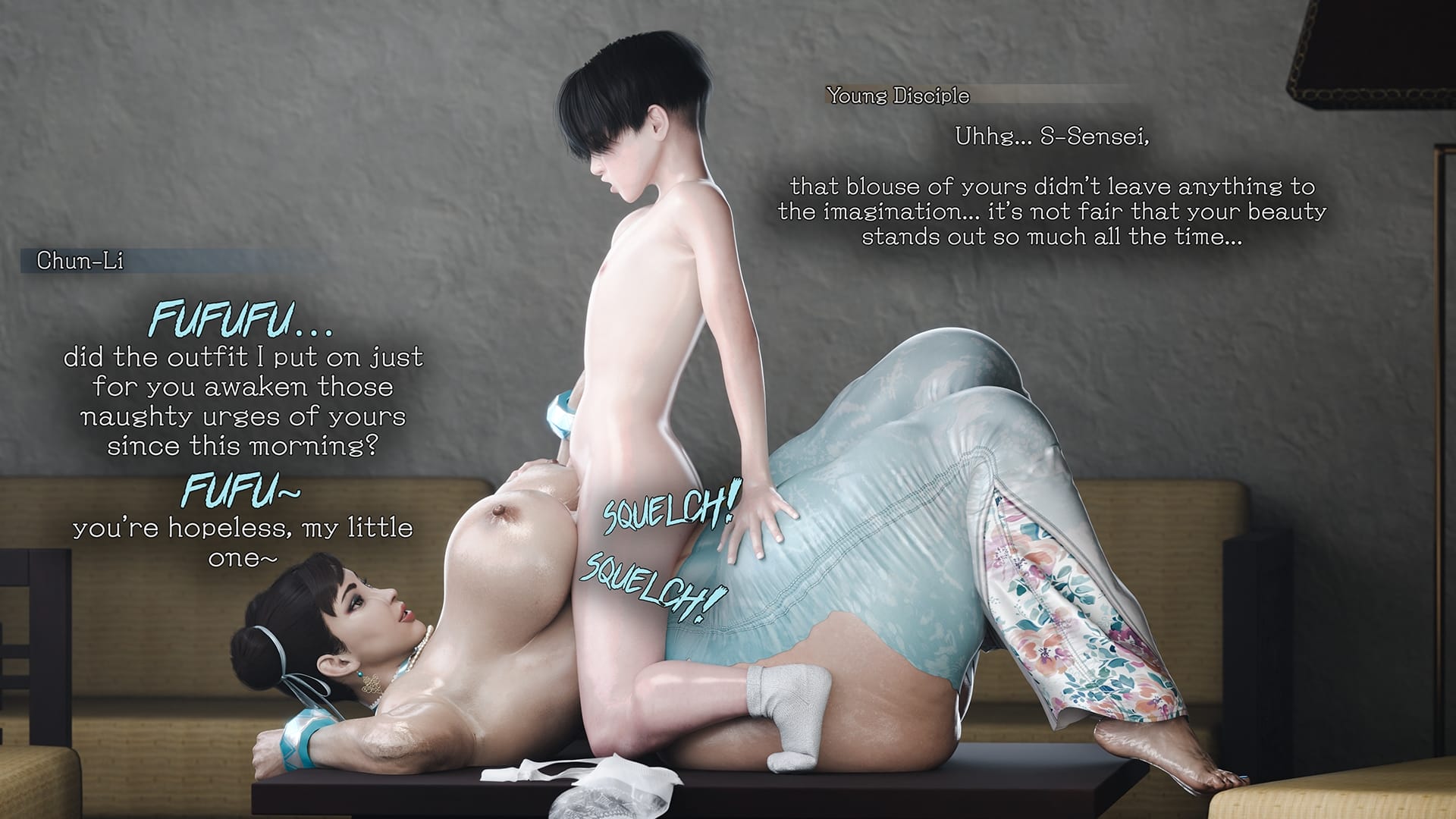 Chun-Li (Street Fighter) [PervertMuffinMajima] Morning Delight - Chapter 8 - Page 119