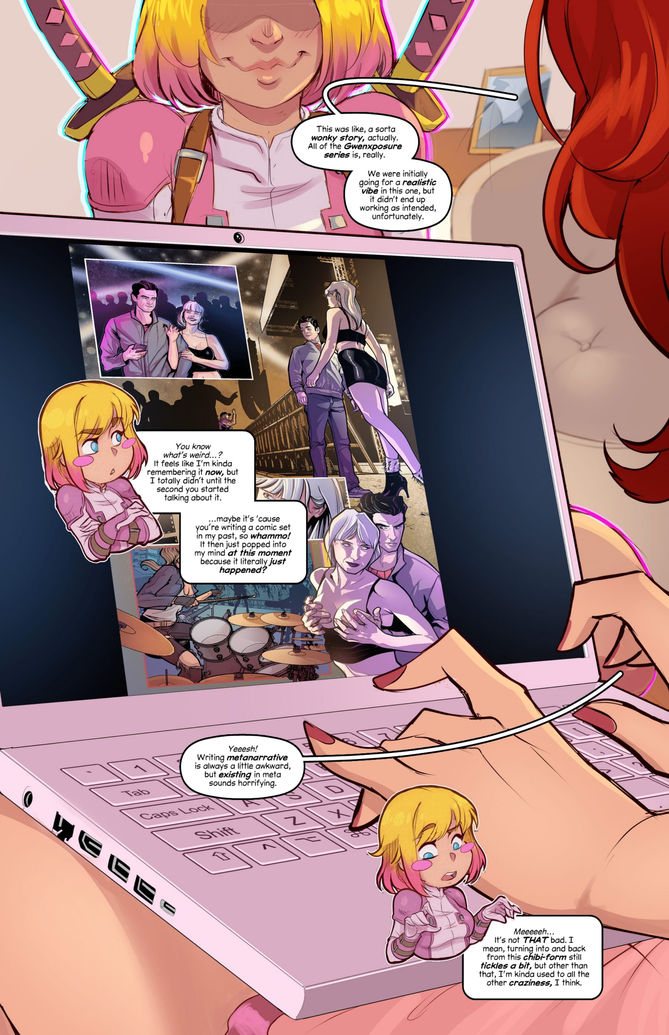 Gwen-Xposure (Spider-Man) [Tracy Scops] Chapter 2 - Page 5