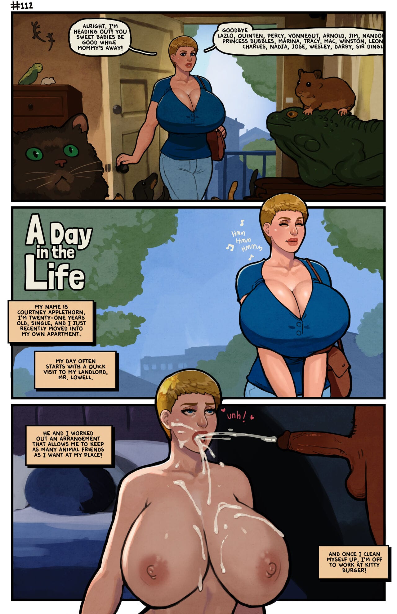 This Romantic World [Reinbach] Strips - Page 112