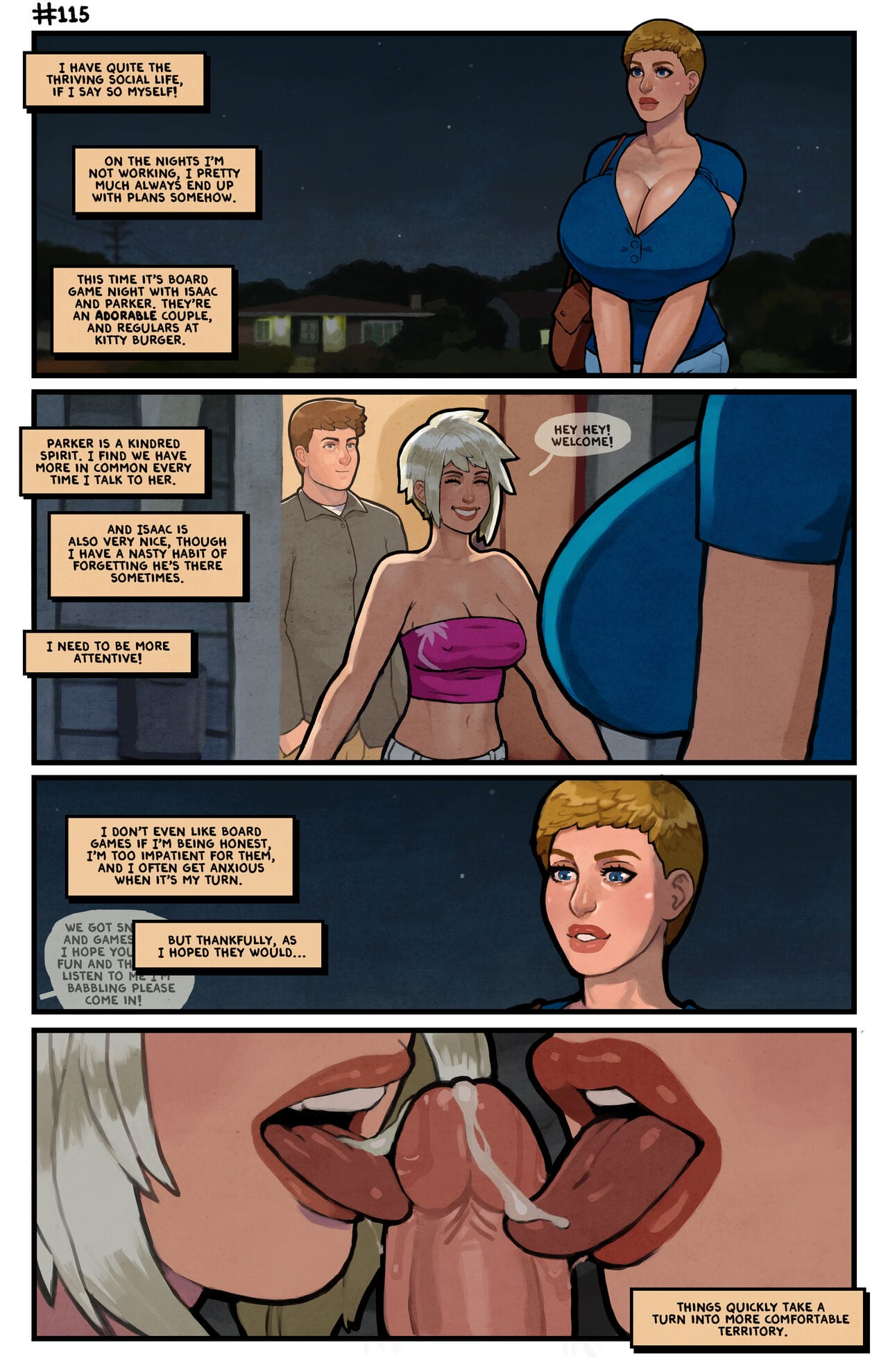 This Romantic World [Reinbach] Strips - Page 115