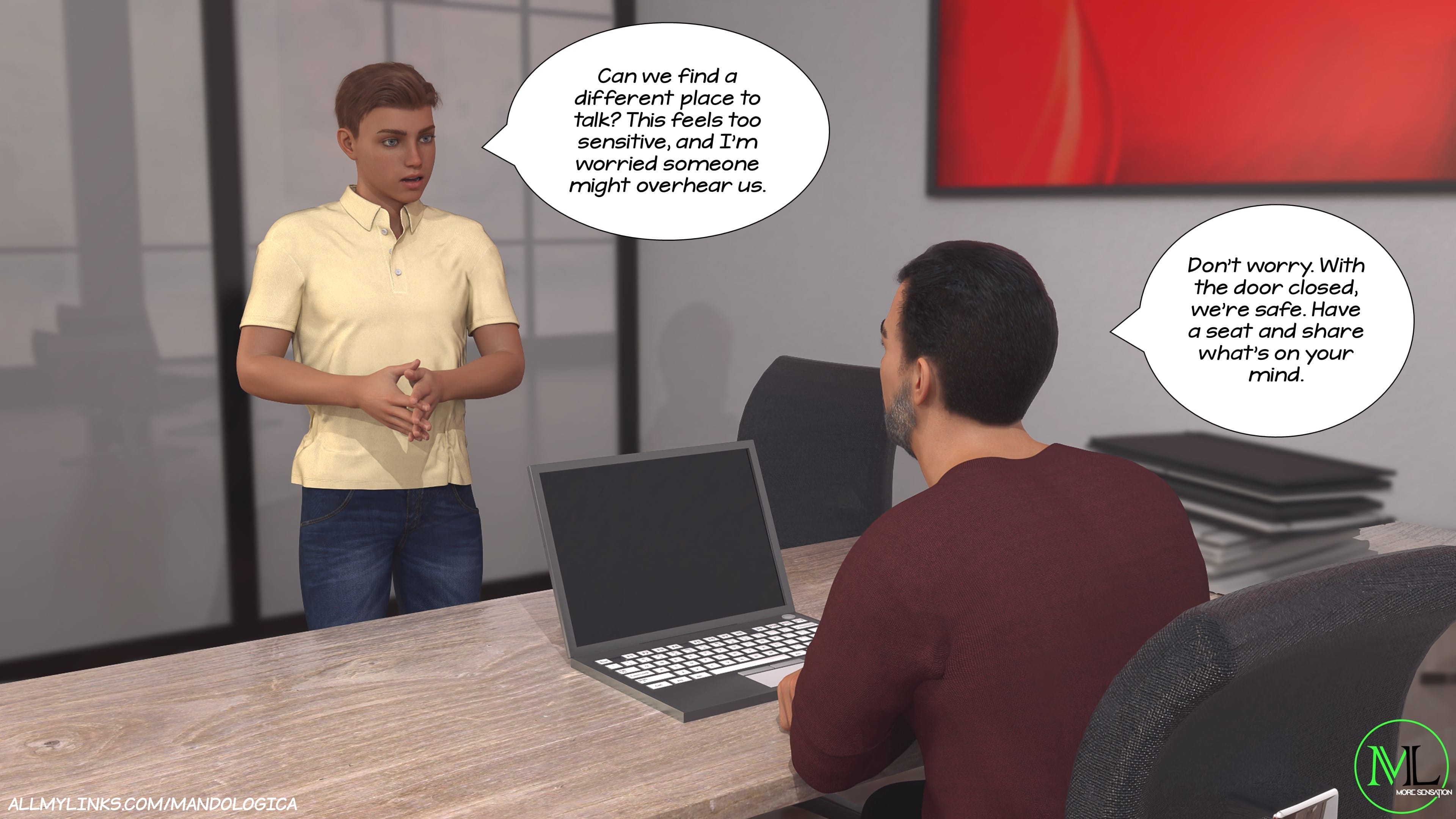 Breaking Boundaries [MandoLogica] Chapter 10 - Page 6