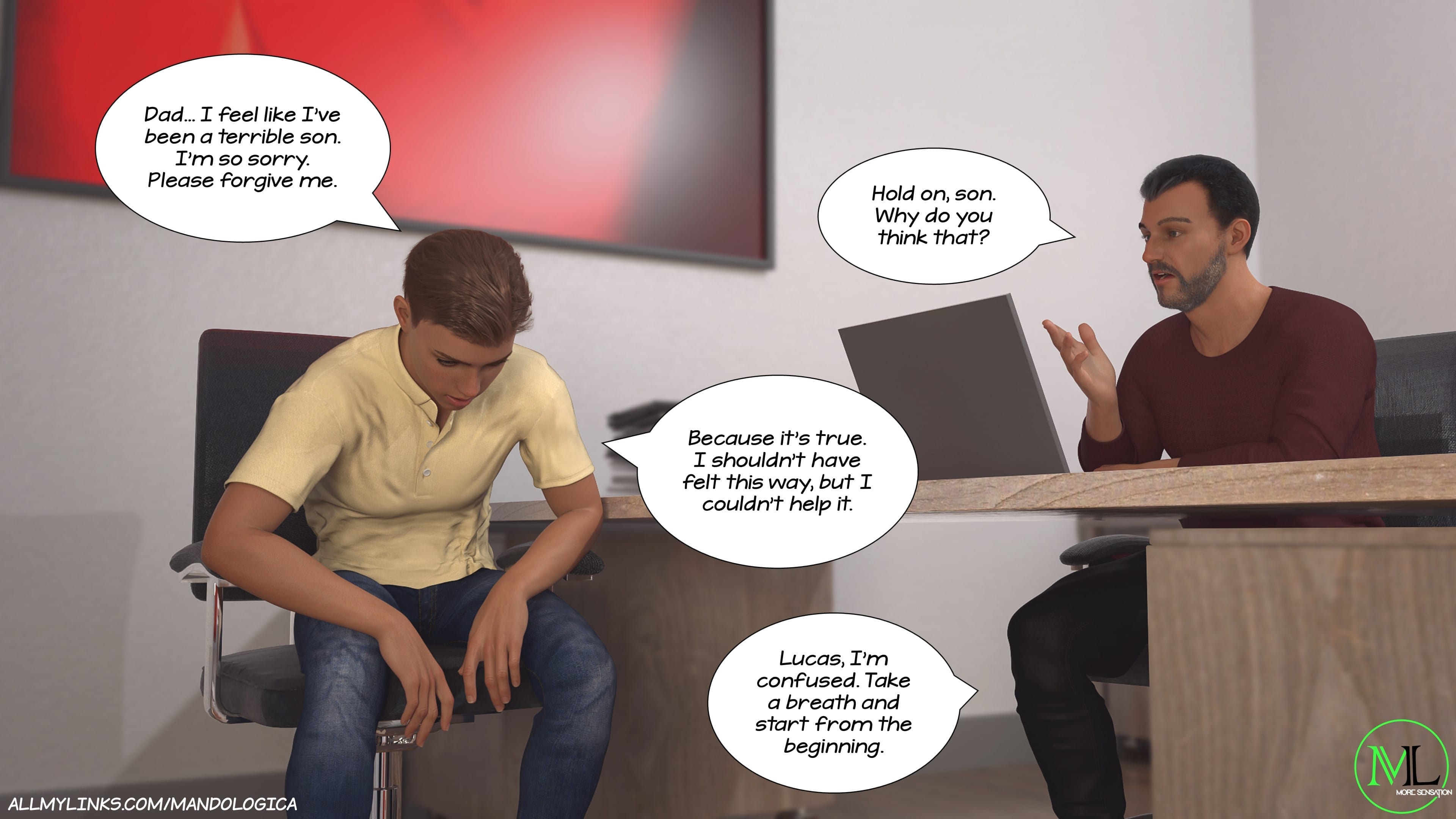 Breaking Boundaries [MandoLogica] Chapter 10 - Page 7