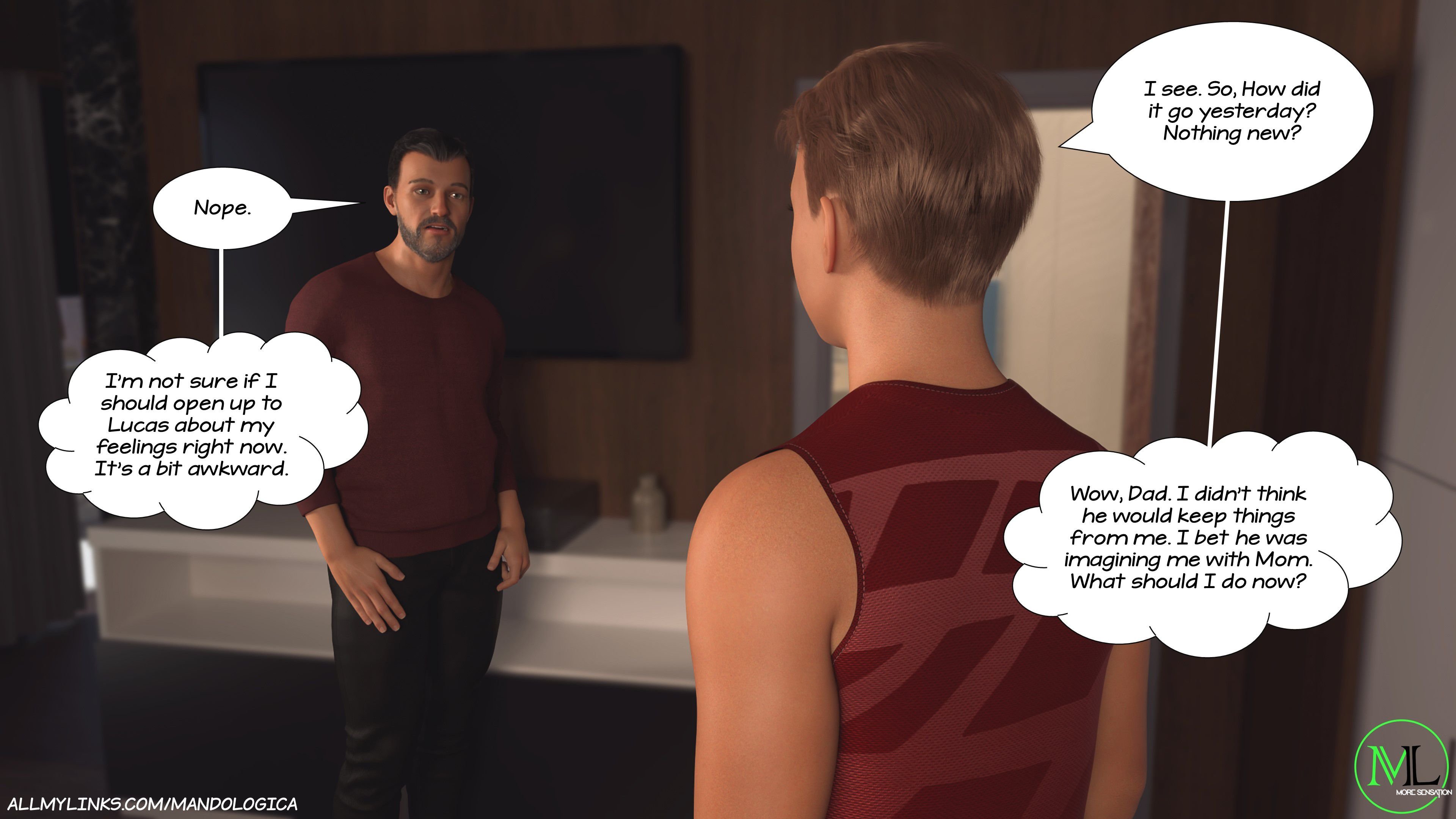 Breaking Boundaries [MandoLogica] Chapter 8 - Page 204