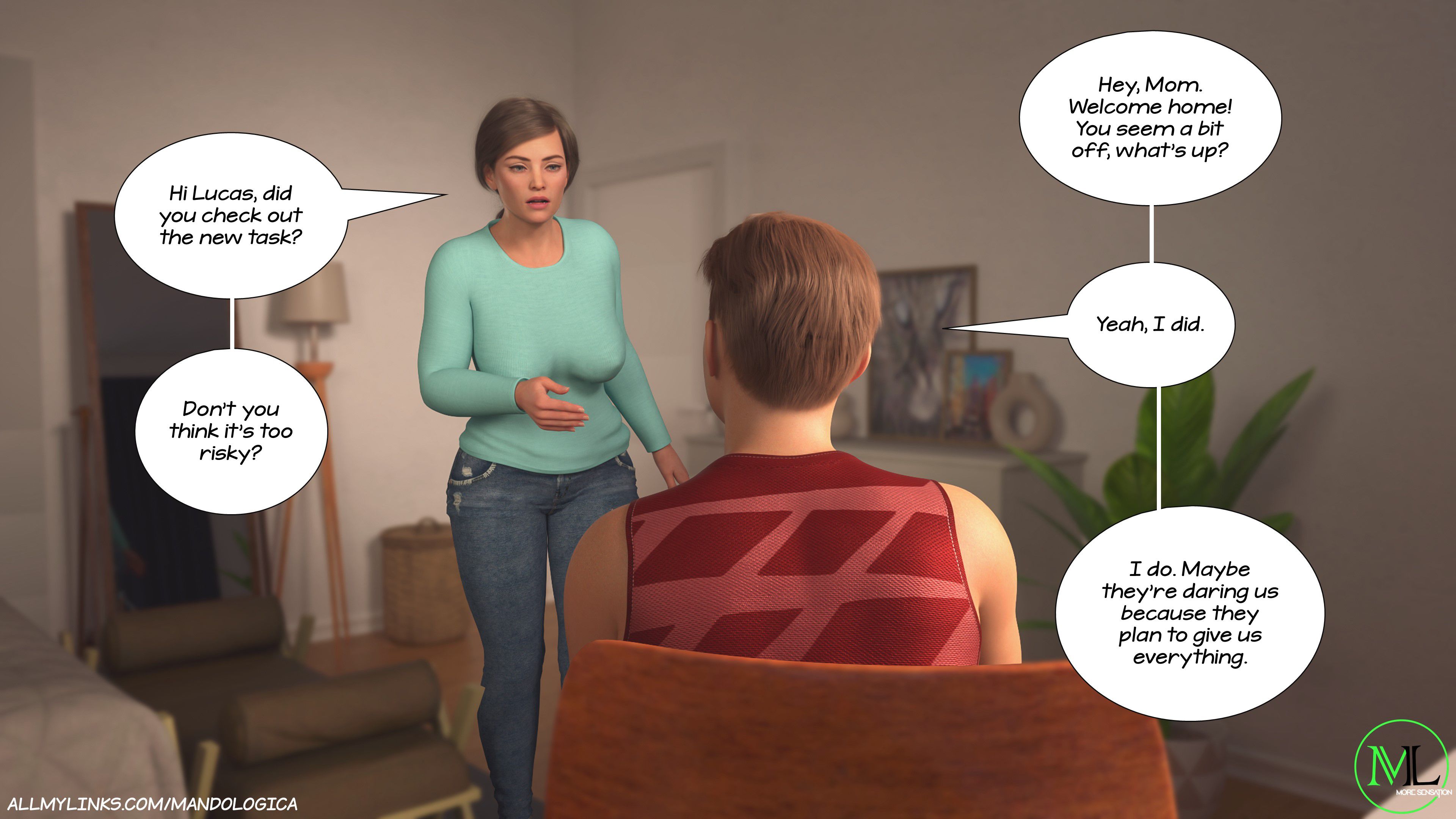 Breaking Boundaries [MandoLogica] Chapter 8 - Page 214