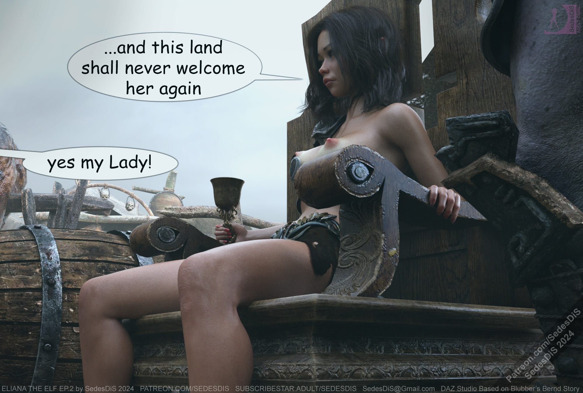 Eliana The Elf [SedesDiS] Chapter 2 - Page 376