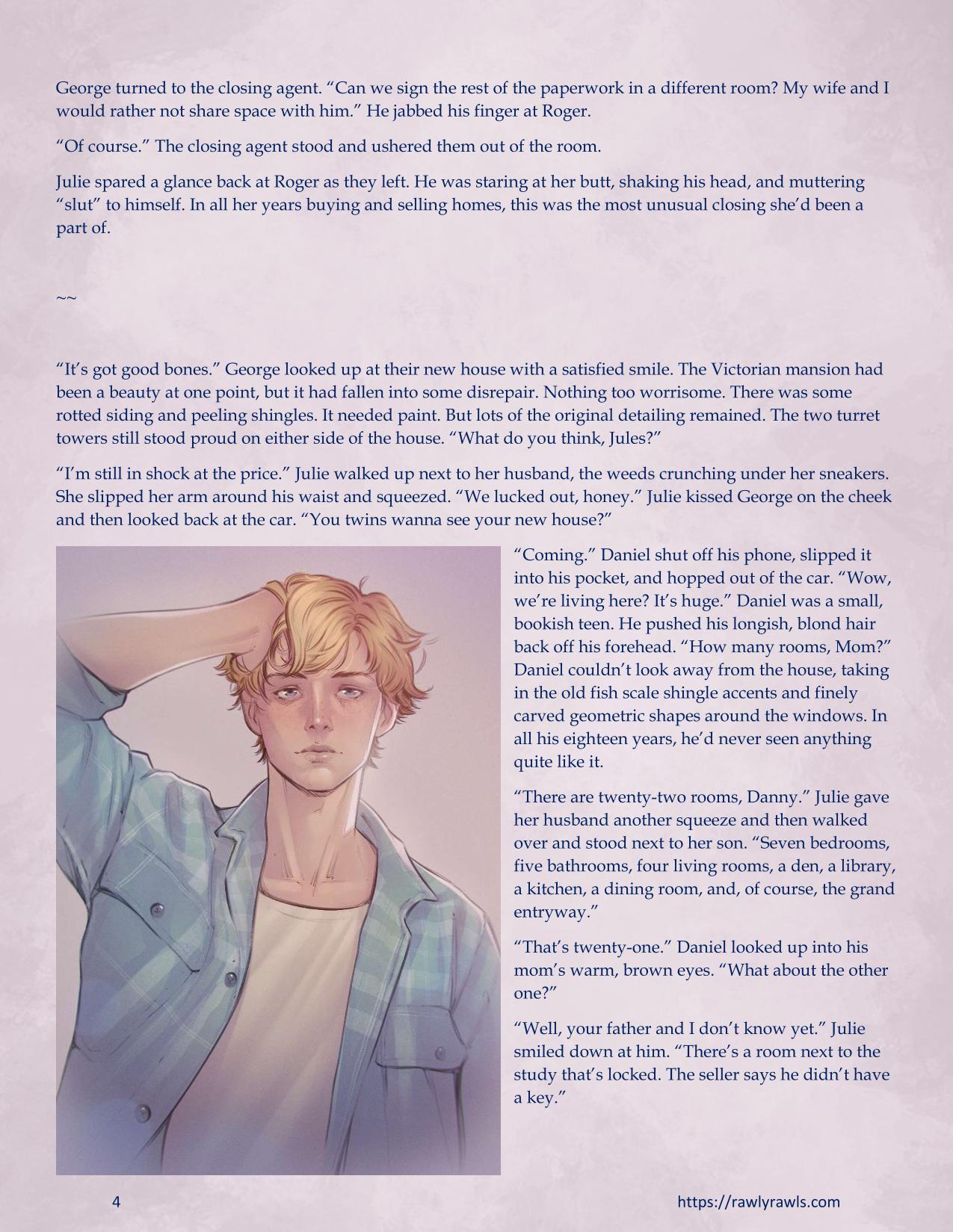 The Haunting Of Palmer Mansion [TenderMindd , RawlyRawls] Chapter 1 - Part 1 - Page 4