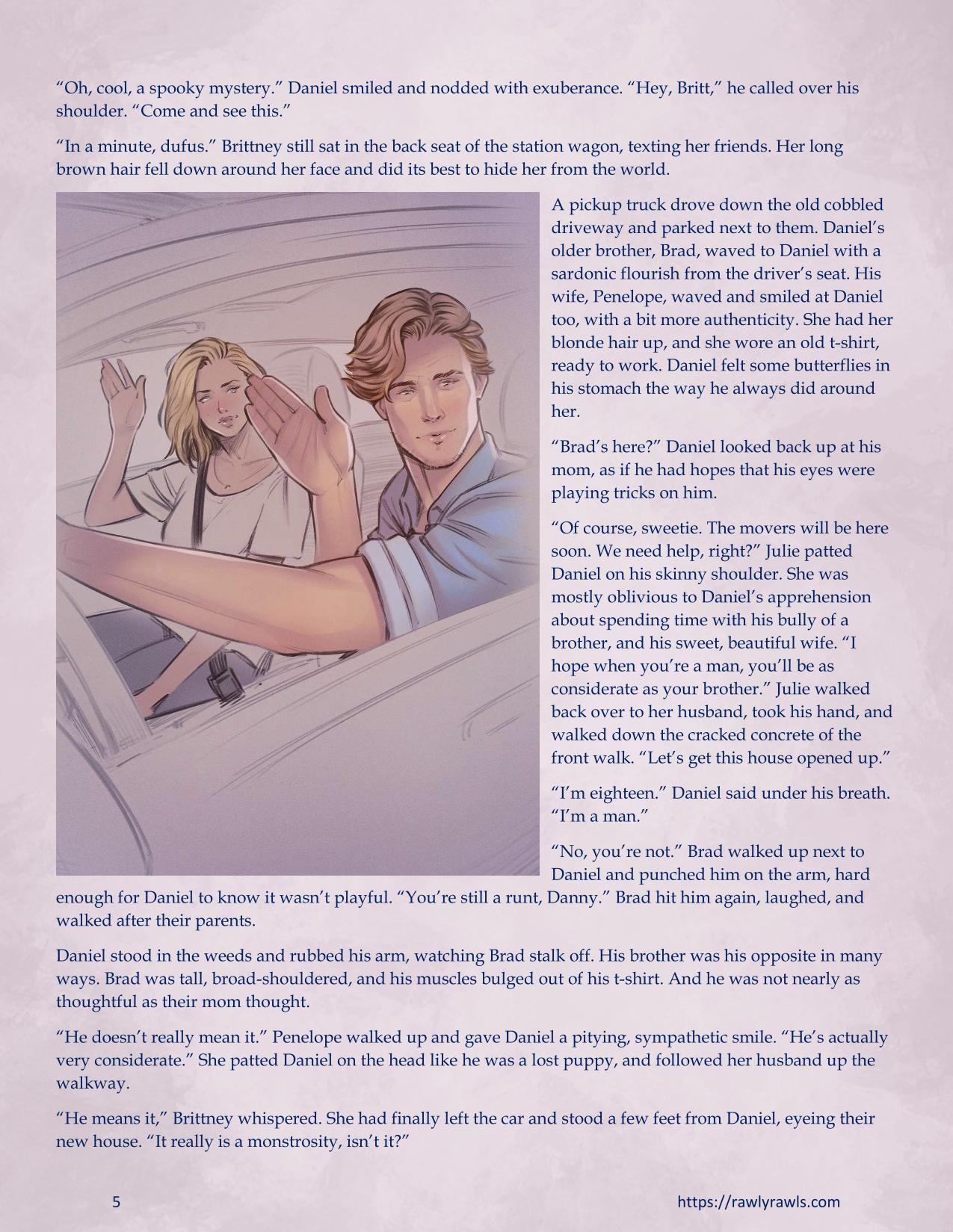 The Haunting Of Palmer Mansion [TenderMindd , RawlyRawls] Chapter 1 - Part 1 - Page 5