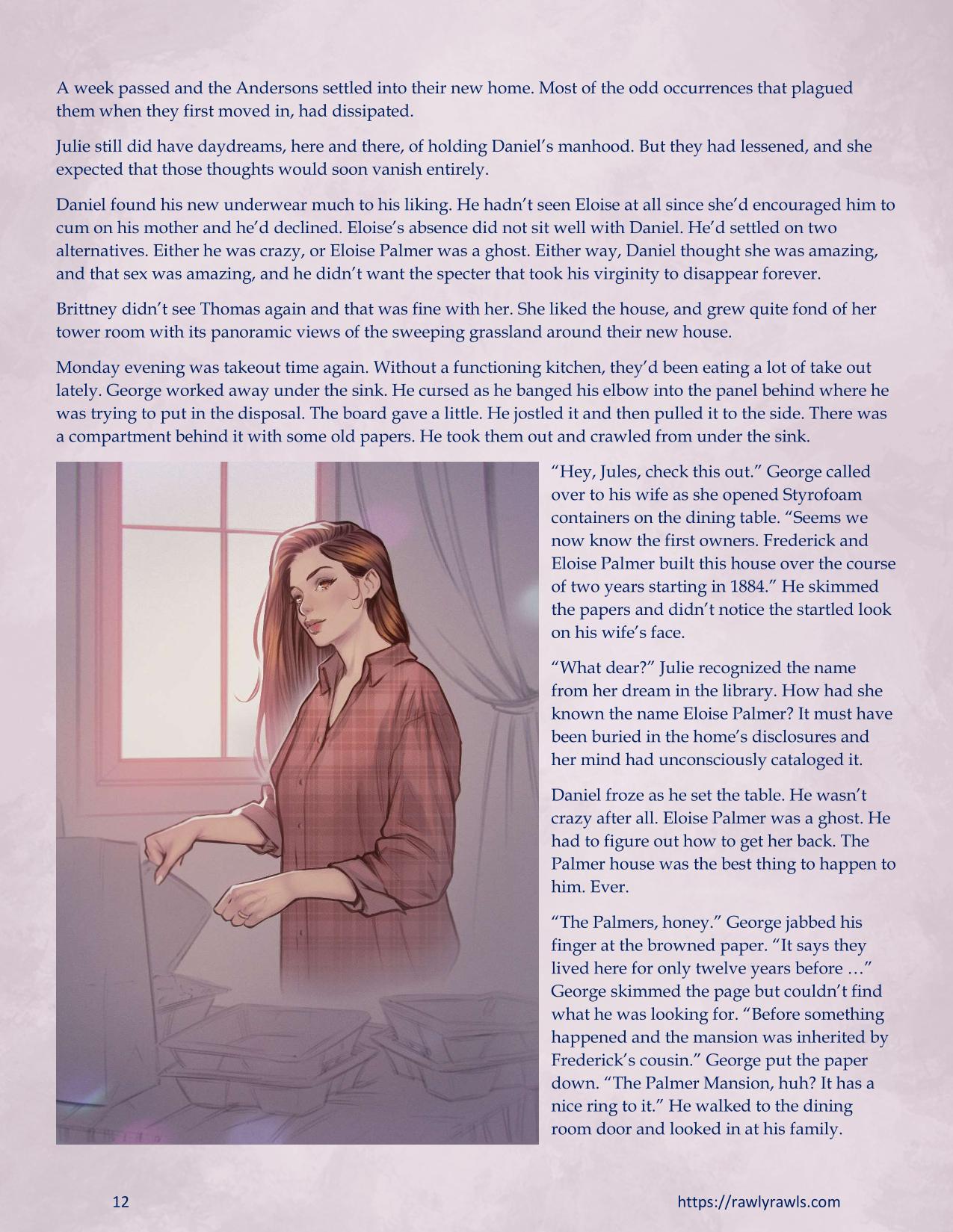 The Haunting Of Palmer Mansion [TenderMindd , RawlyRawls] Chapter 2 - Part 1 - Page 12
