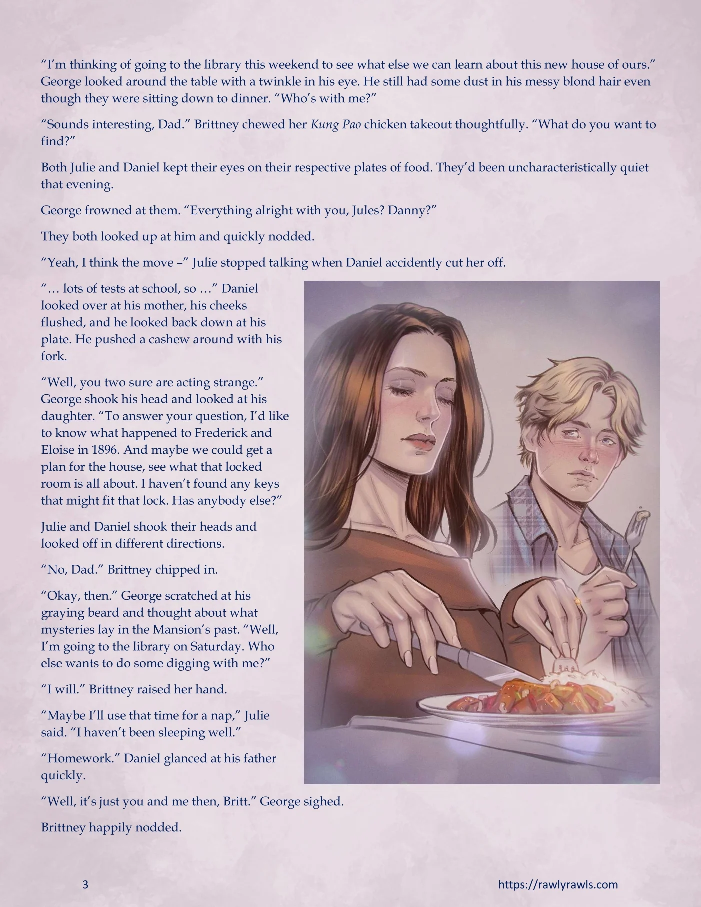 The Haunting Of Palmer Mansion [TenderMindd , RawlyRawls] Chapter 3 - Part 1 - Page 3