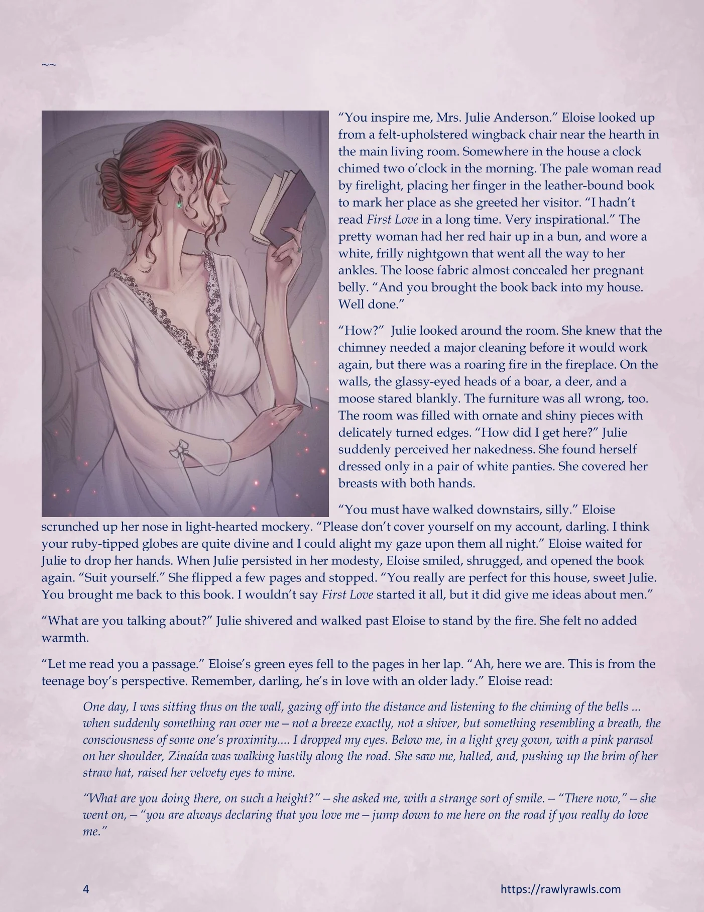 The Haunting Of Palmer Mansion [TenderMindd , RawlyRawls] Chapter 3 - Part 1 - Page 4