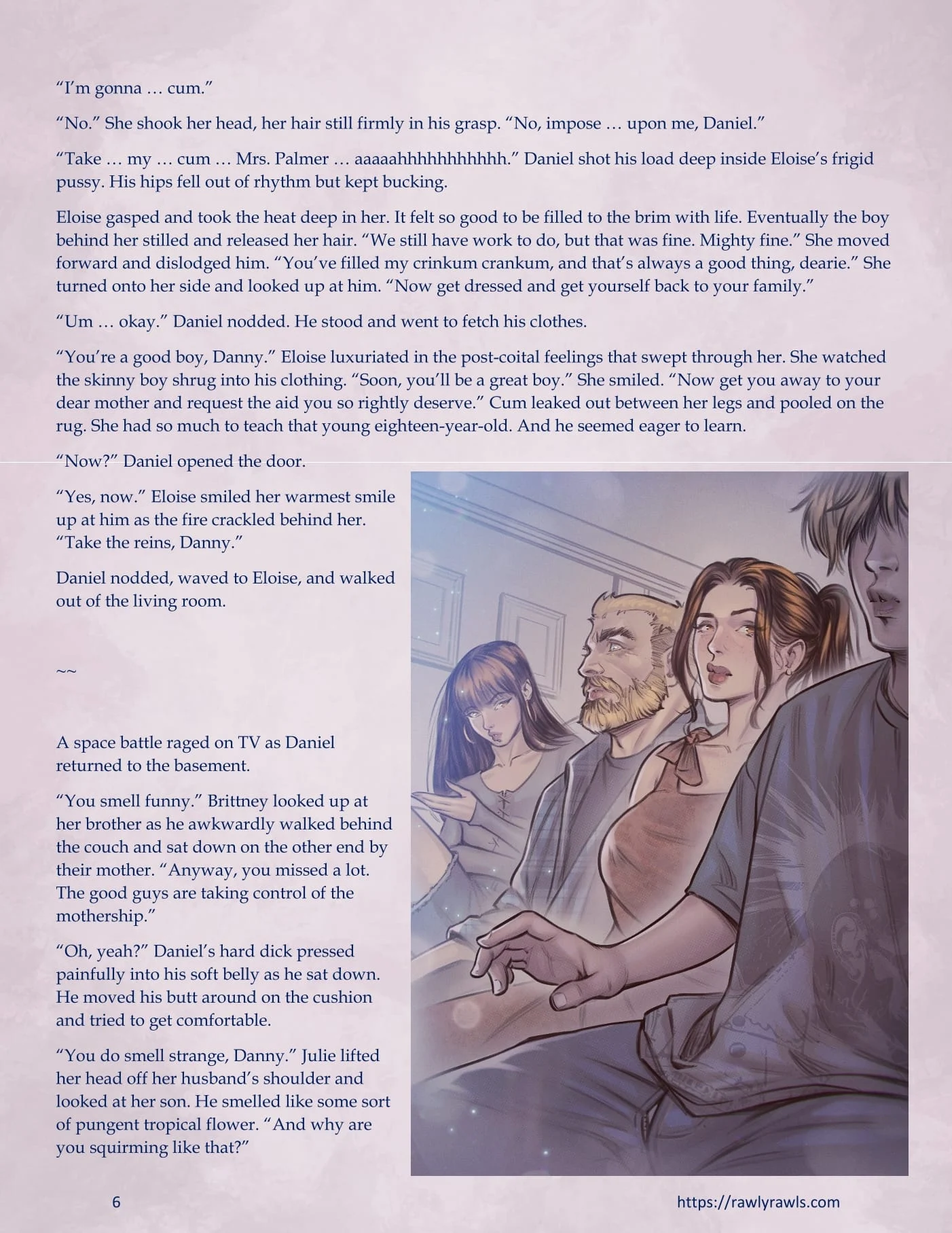 The Haunting Of Palmer Mansion [TenderMindd , RawlyRawls] Chapter 4 - Part 2 - Page 6