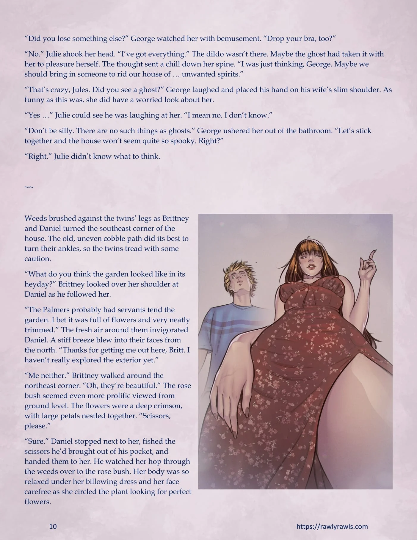 The Haunting Of Palmer Mansion [TenderMindd , RawlyRawls] Chapter 5 - Part 1 - Page 10