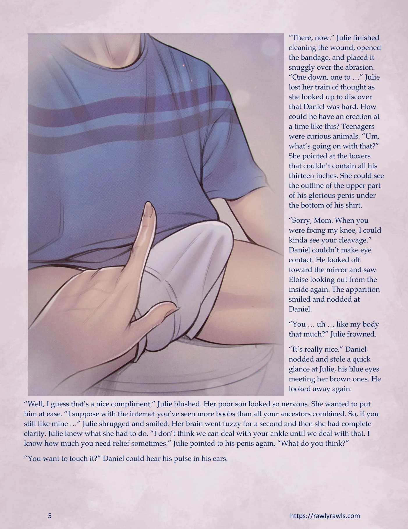 The Haunting Of Palmer Mansion [TenderMindd , RawlyRawls] Chapter 5 - Part 2 - Page 5