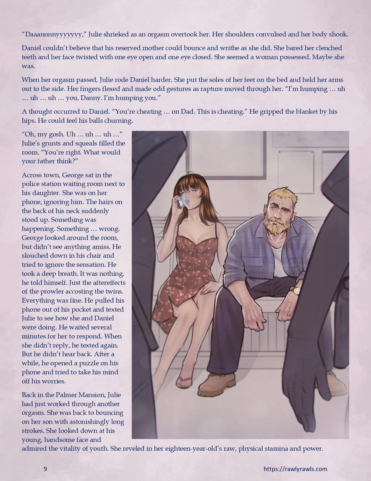 The Haunting Of Palmer Mansion [TenderMindd , RawlyRawls] Chapter 5 - Part 3 - Page 9