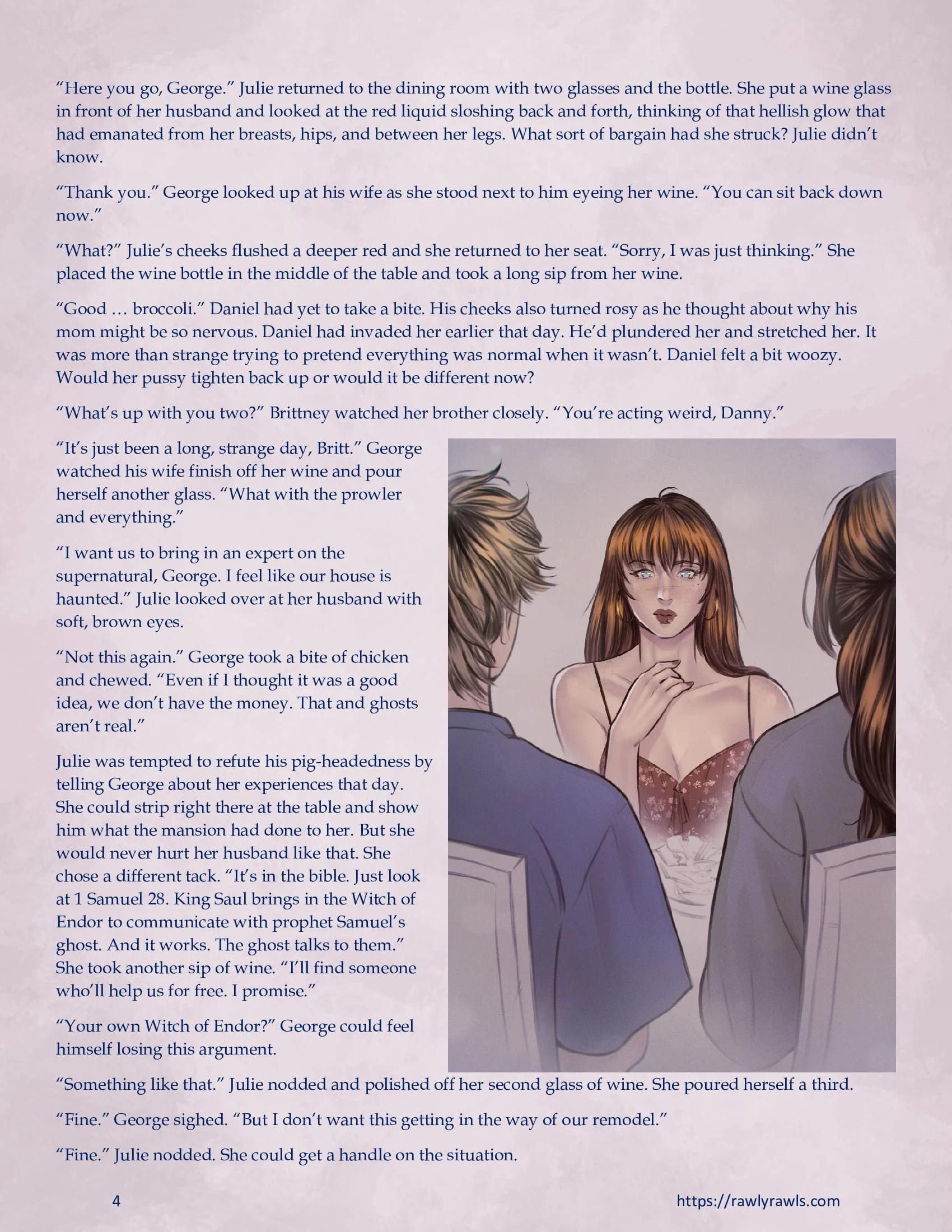 The Haunting Of Palmer Mansion [TenderMindd , RawlyRawls] Chapter 6 - Part 1 - Page 4